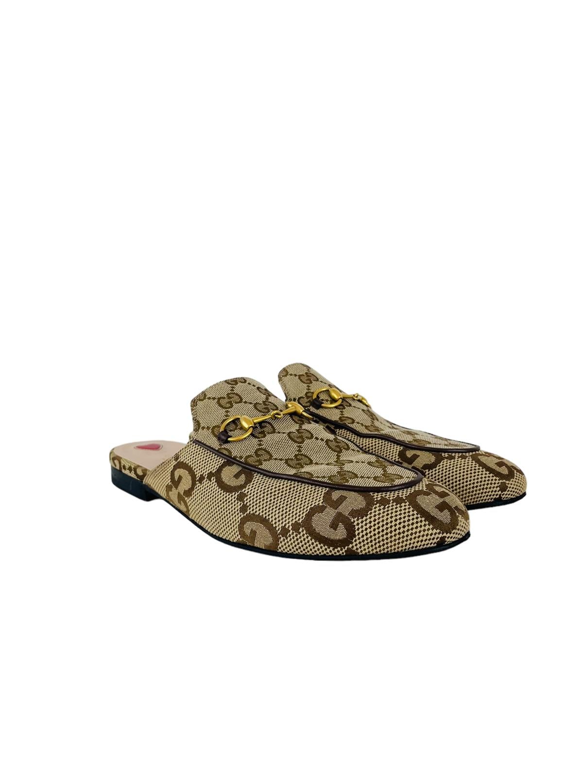 GUCCI SS23 PRINCETOWN GG MULES