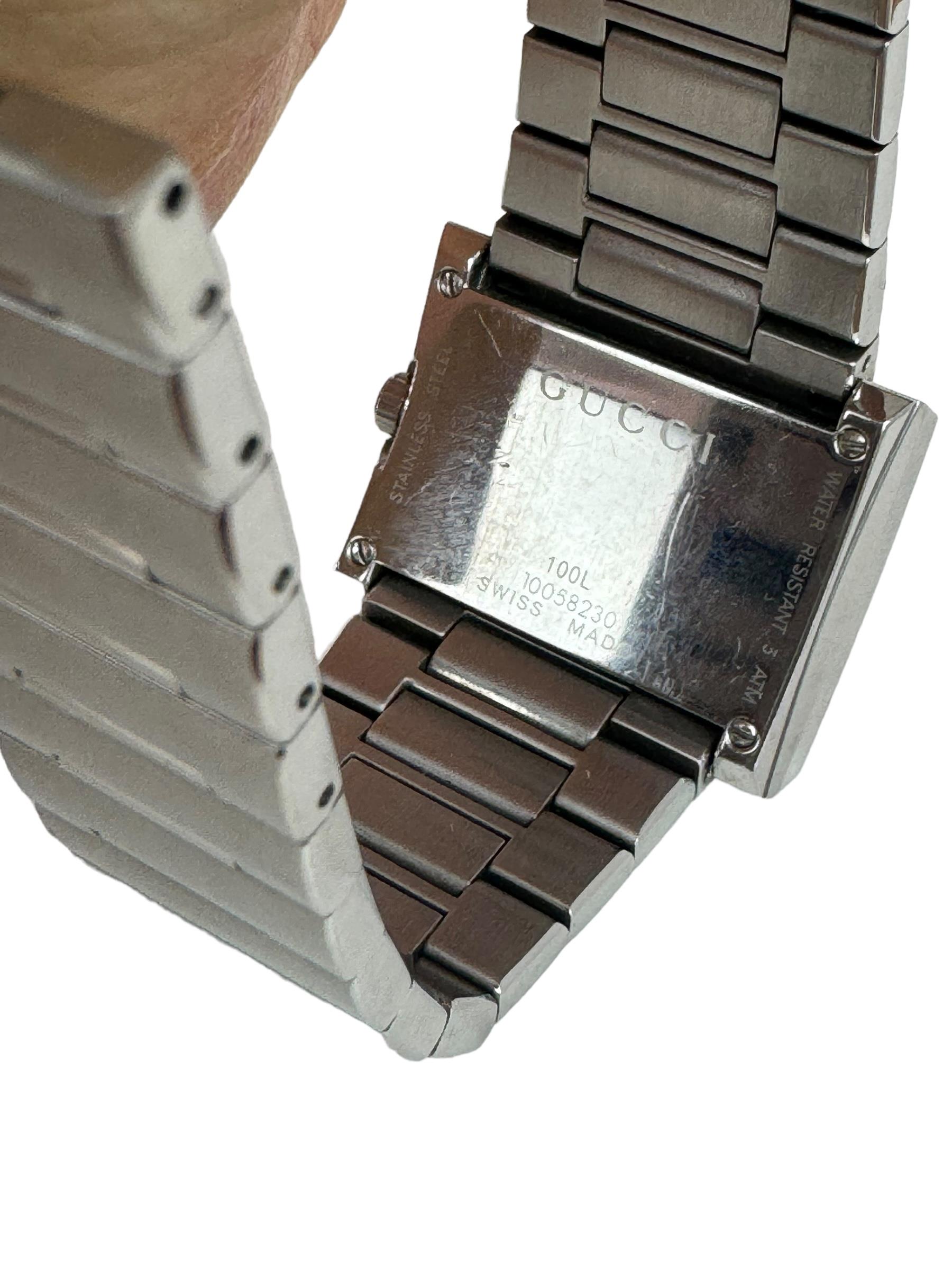 GUCCI STEEL WATCH