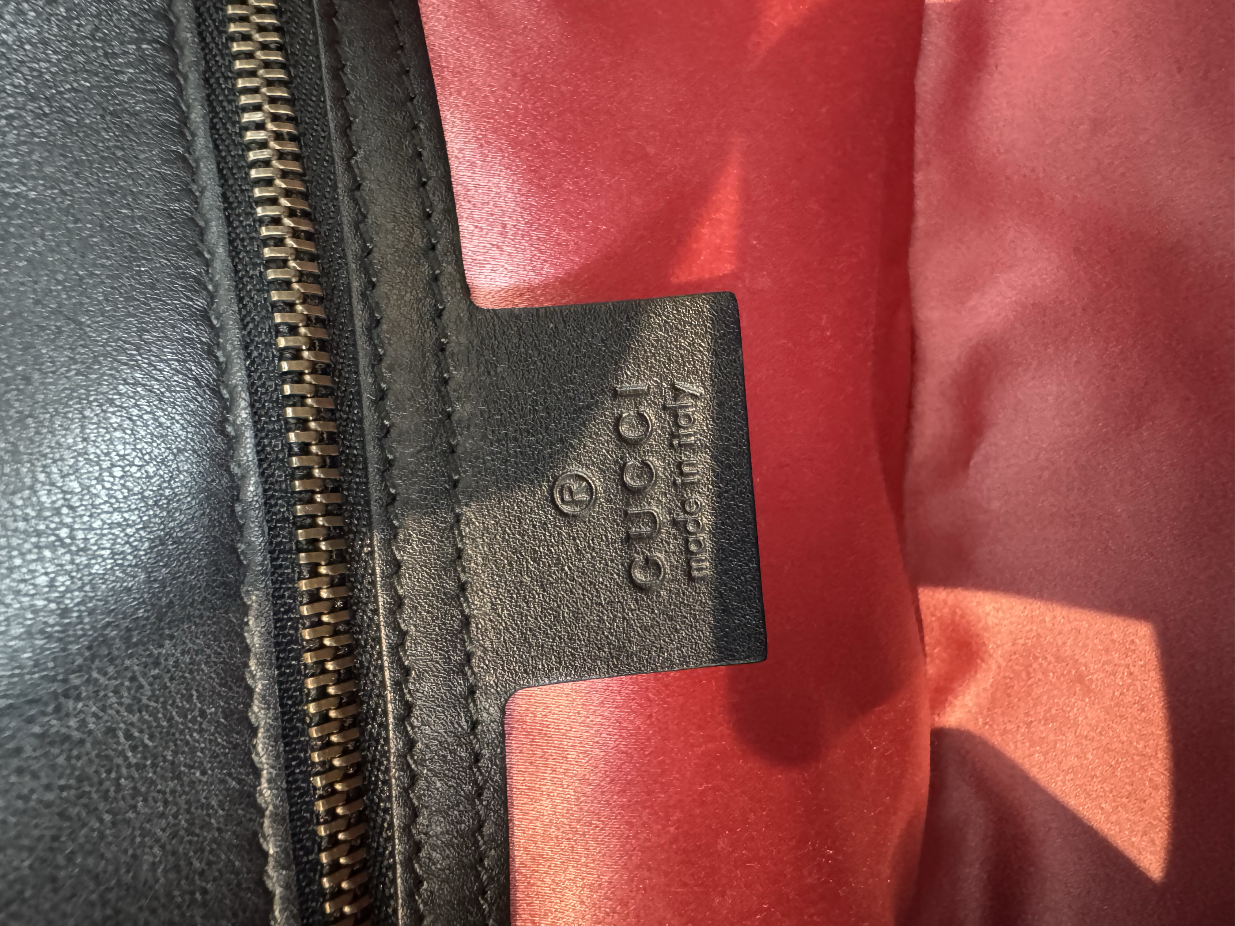 GUCCI VELVET MARMONT BAG