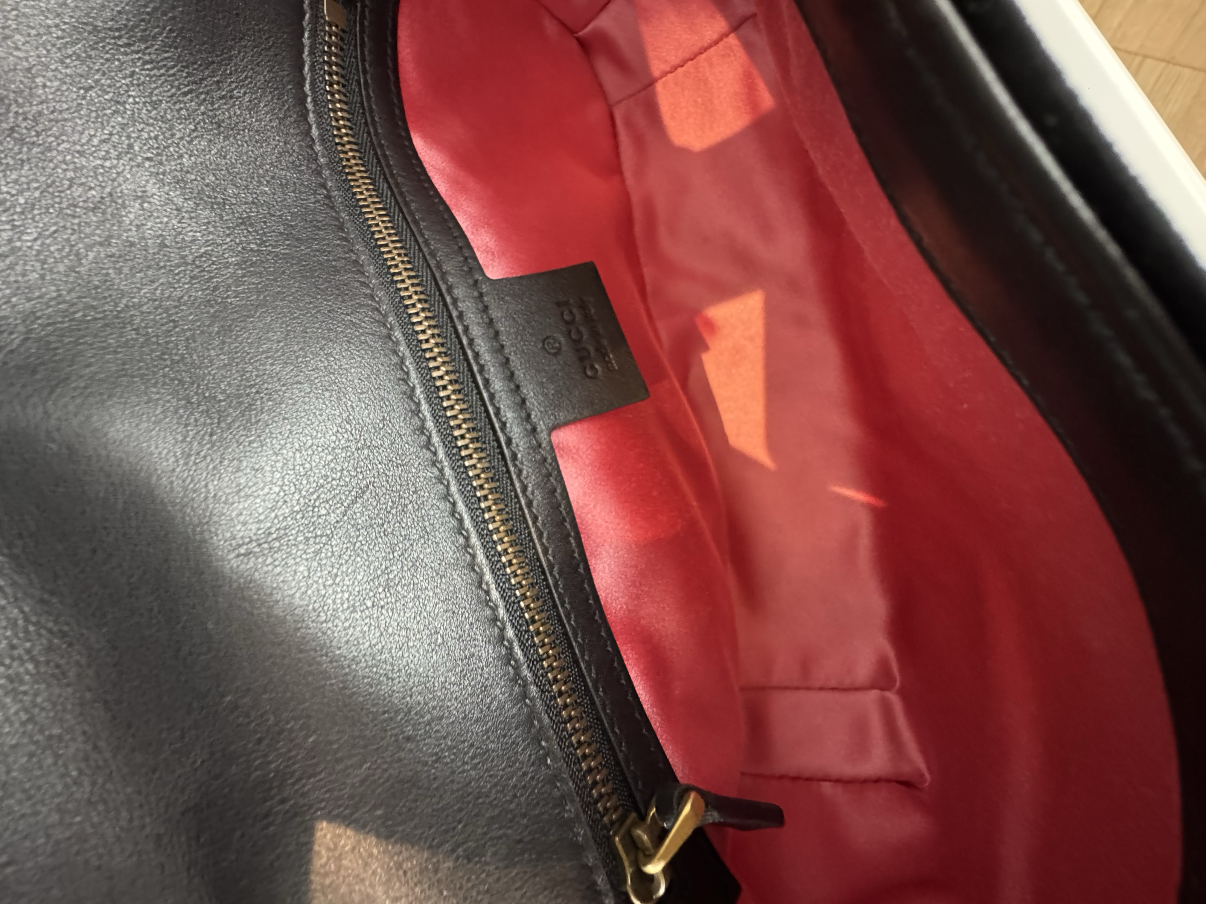 GUCCI VELVET MARMONT BAG