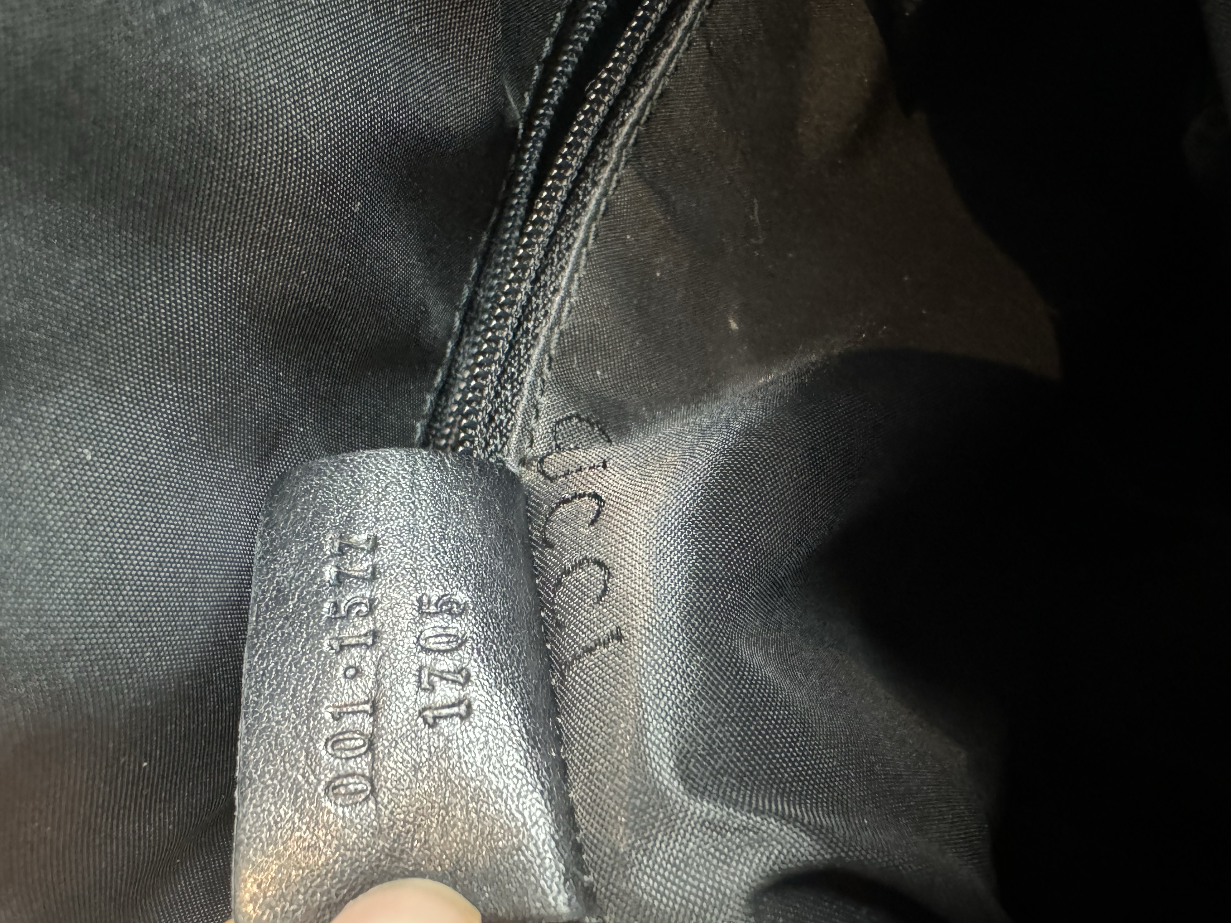 GUCCI VINTAGE BAMBOO HOBO BAG