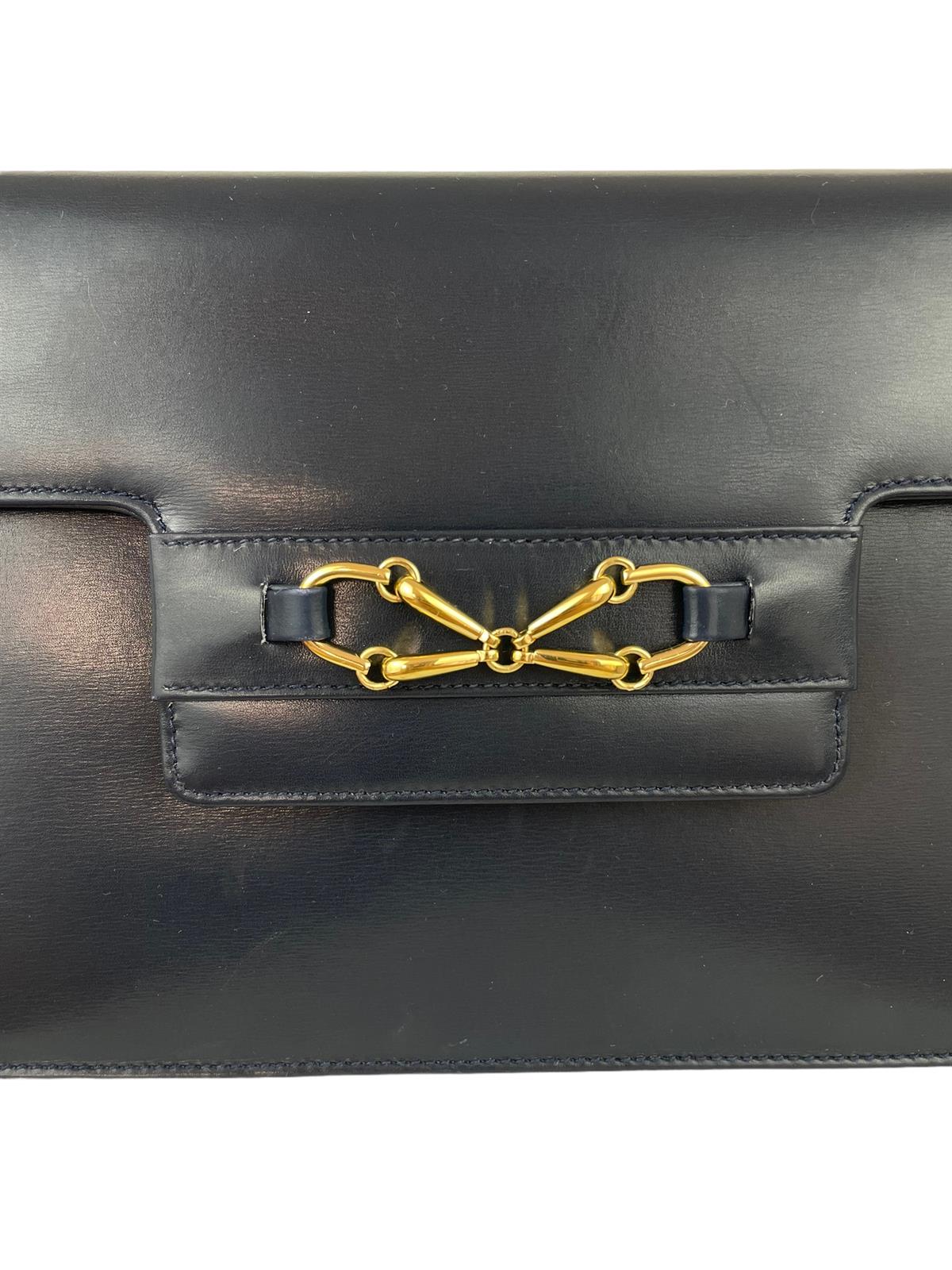 GUCCI VINTAGE HORBESIT CROSSBODY BAG