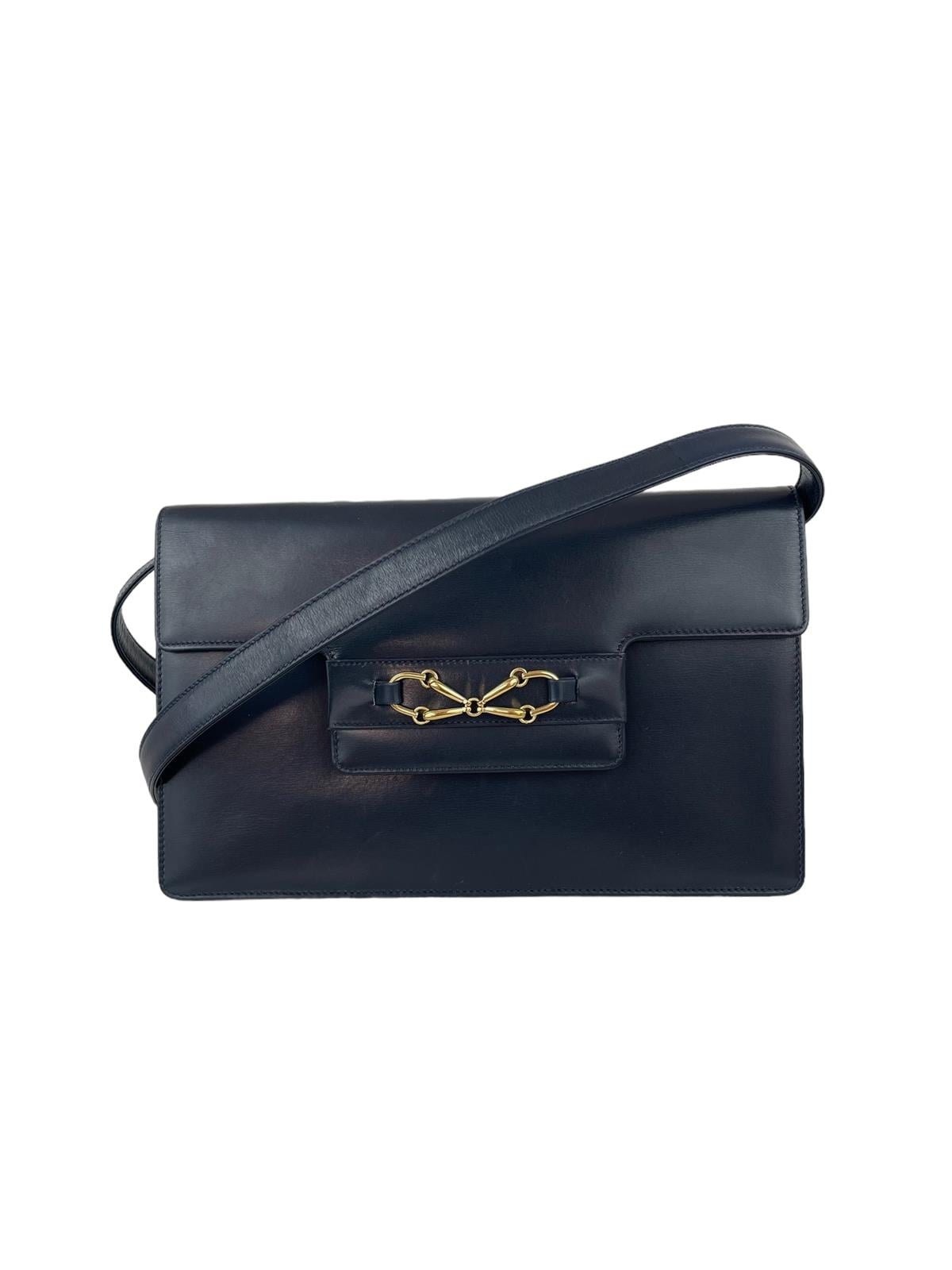 GUCCI VINTAGE HORBESIT CROSSBODY BAG