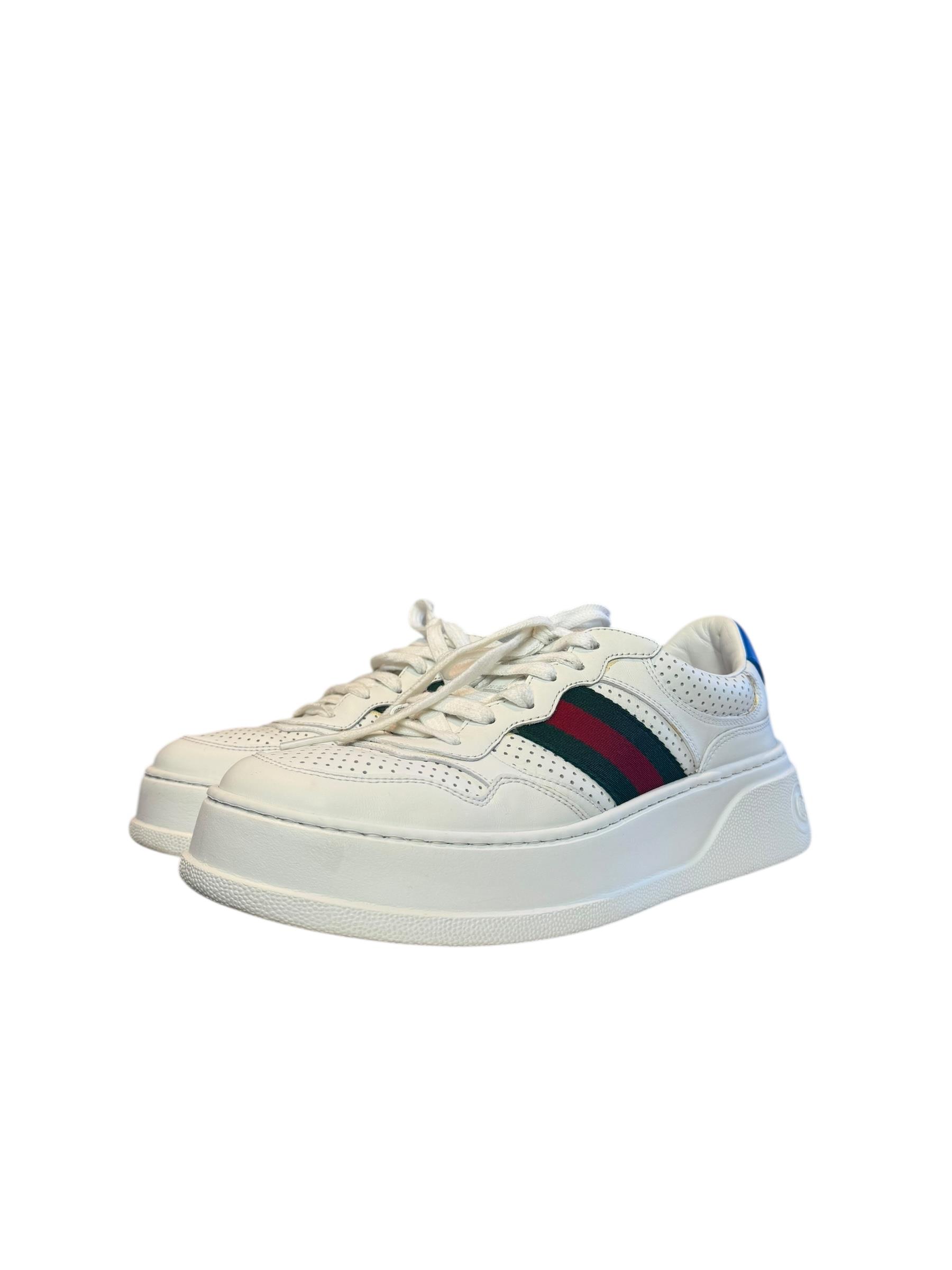 GUCCI WHITE CHUNKY SNEAKERS 