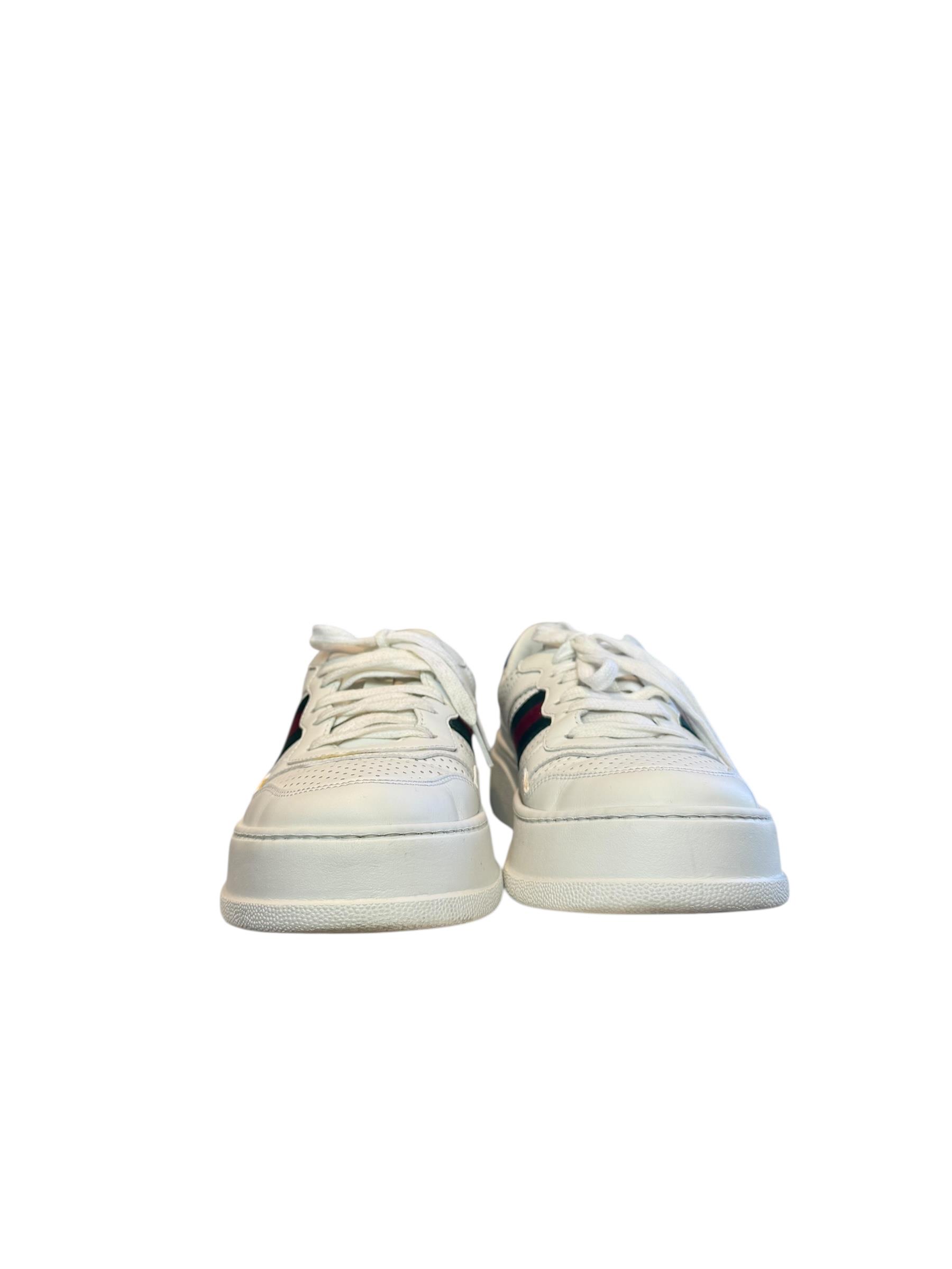 GUCCI WHITE CHUNKY SNEAKERS 