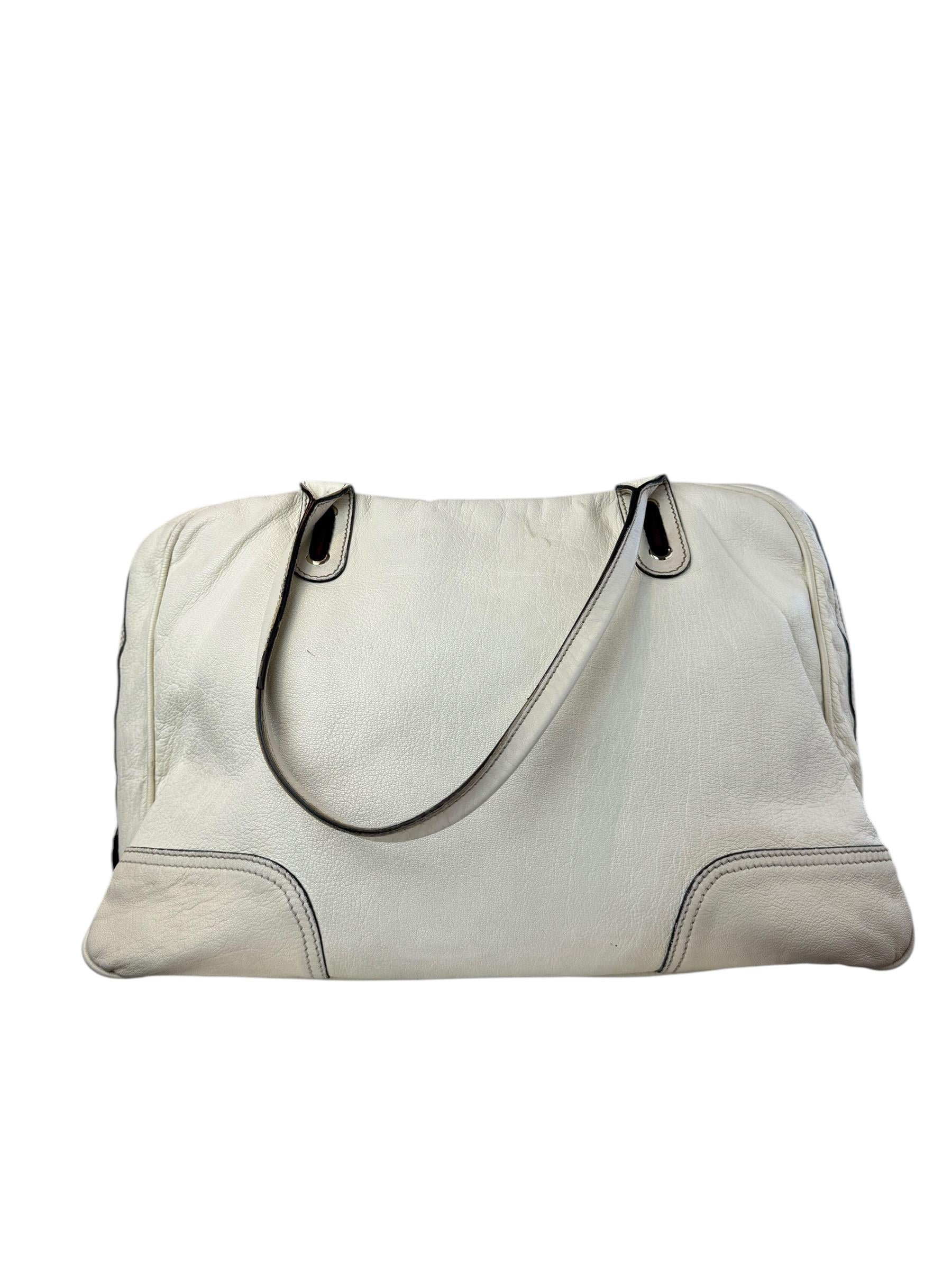 GUCCI WHITE TOTE BAG