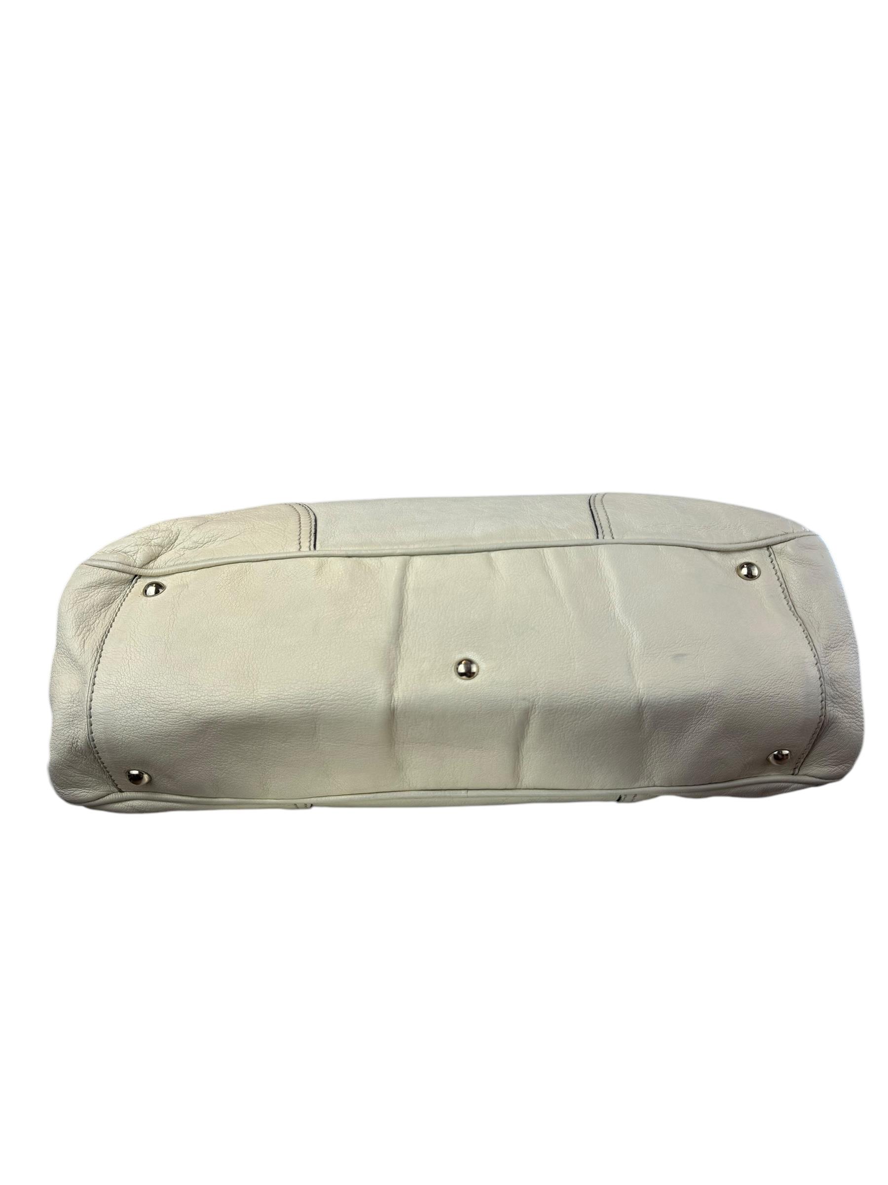 GUCCI WHITE TOTE BAG