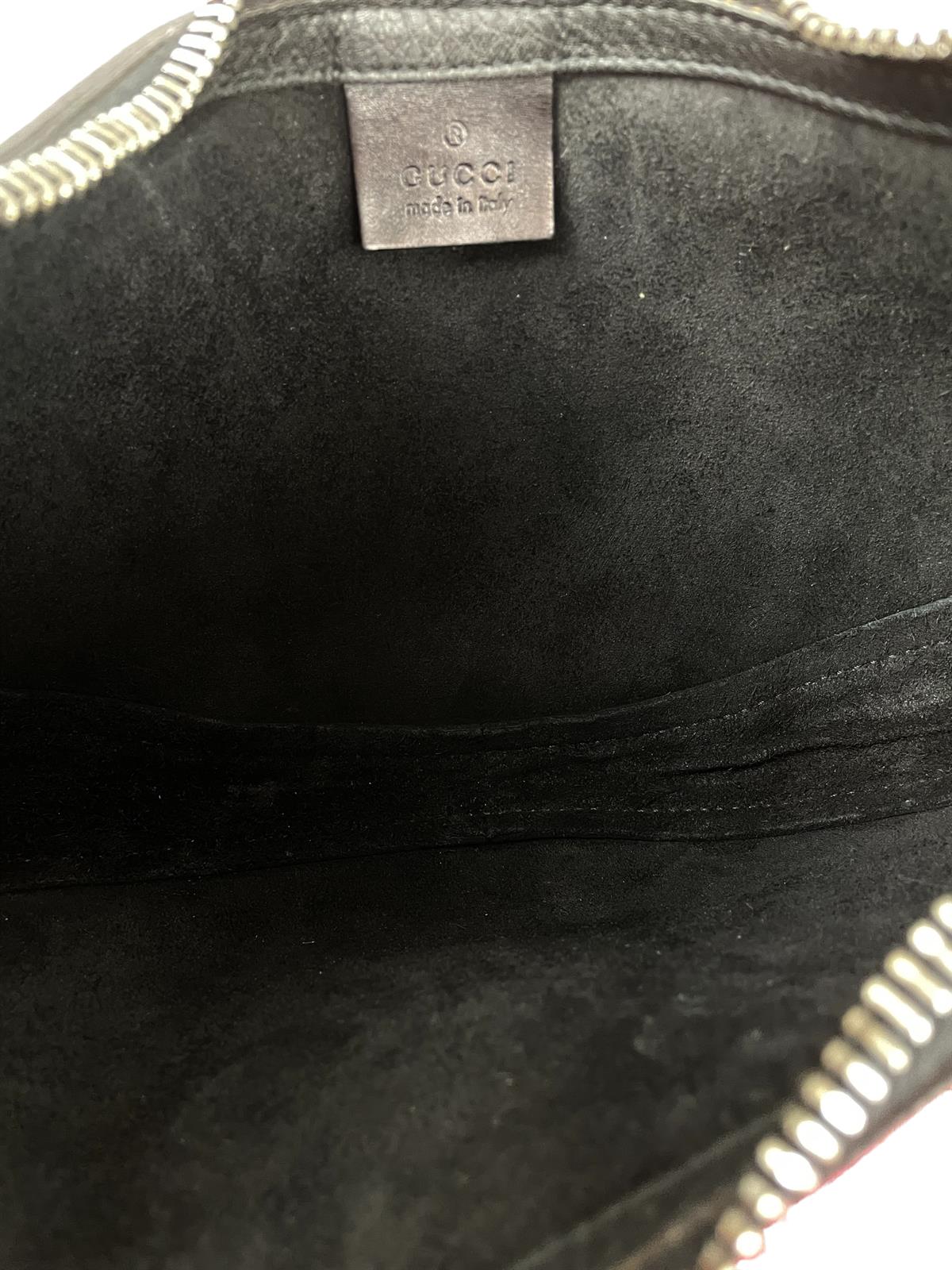 HALFMOON LEATHER SHOULDER BAG