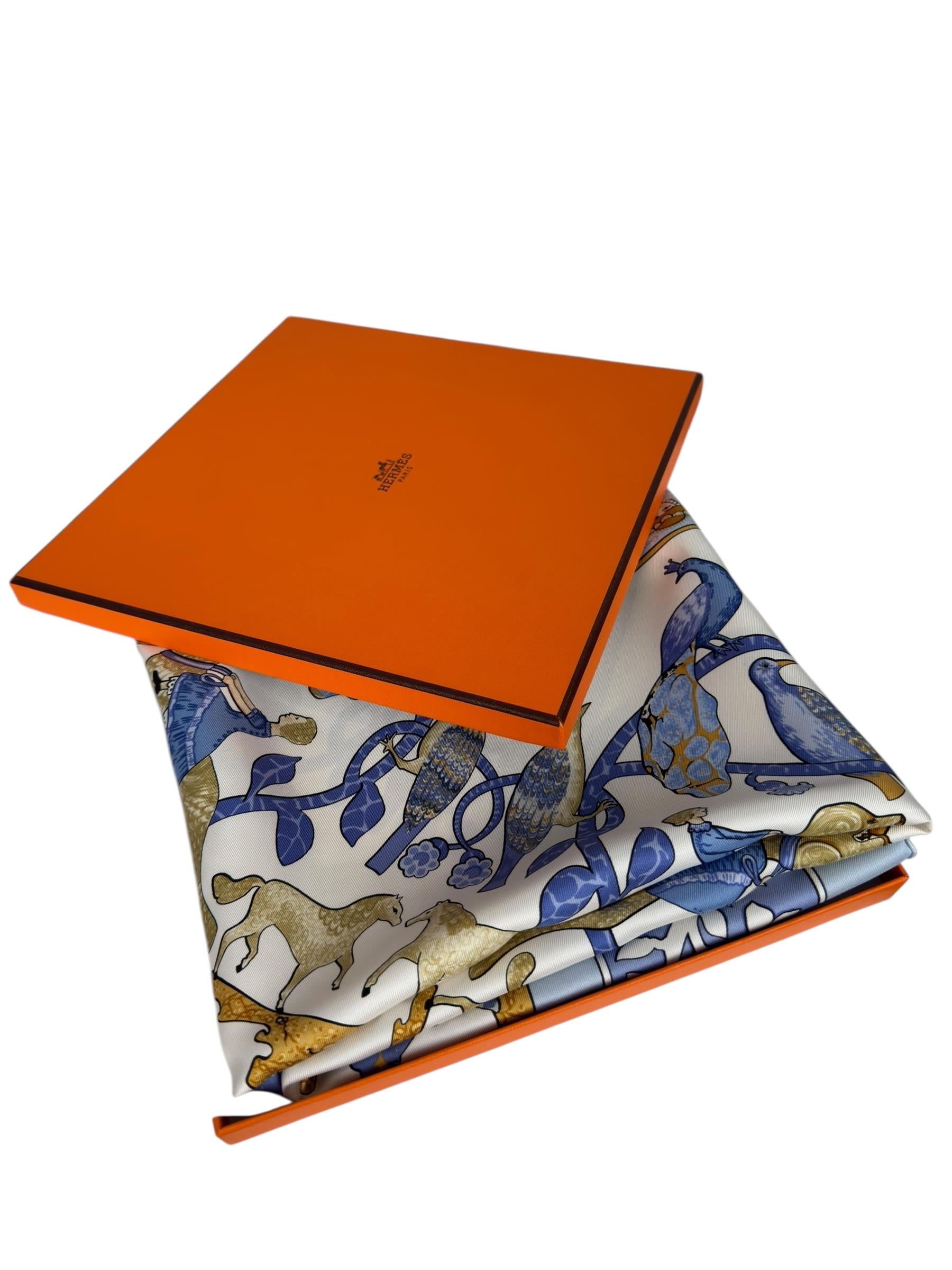 HERMES EARLY AMERICA SCARF