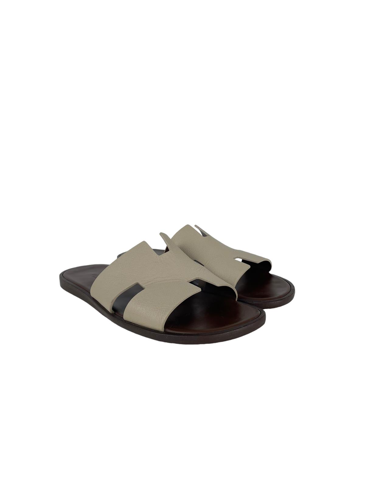 HERMES IZMIR BEIGE SANDALS