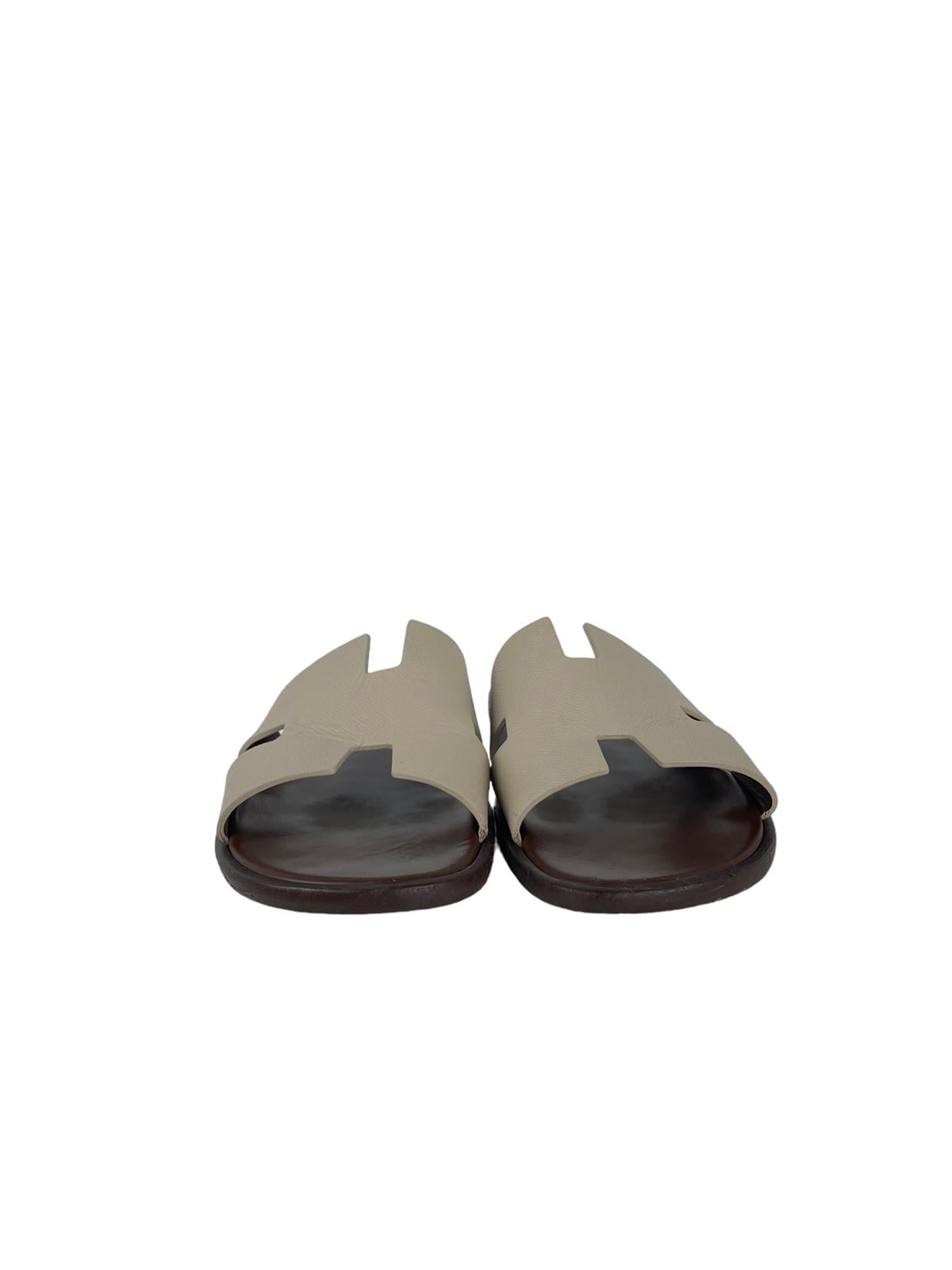 HERMES IZMIR BEIGE SANDALS