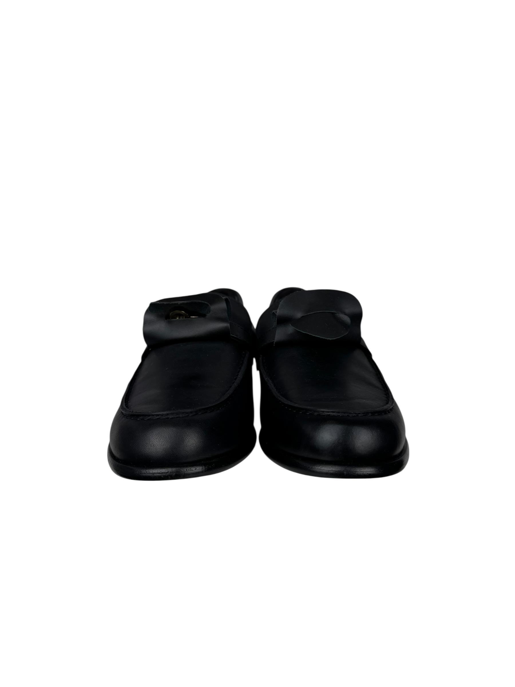 HERMES LEATHER KELLY LOAFER