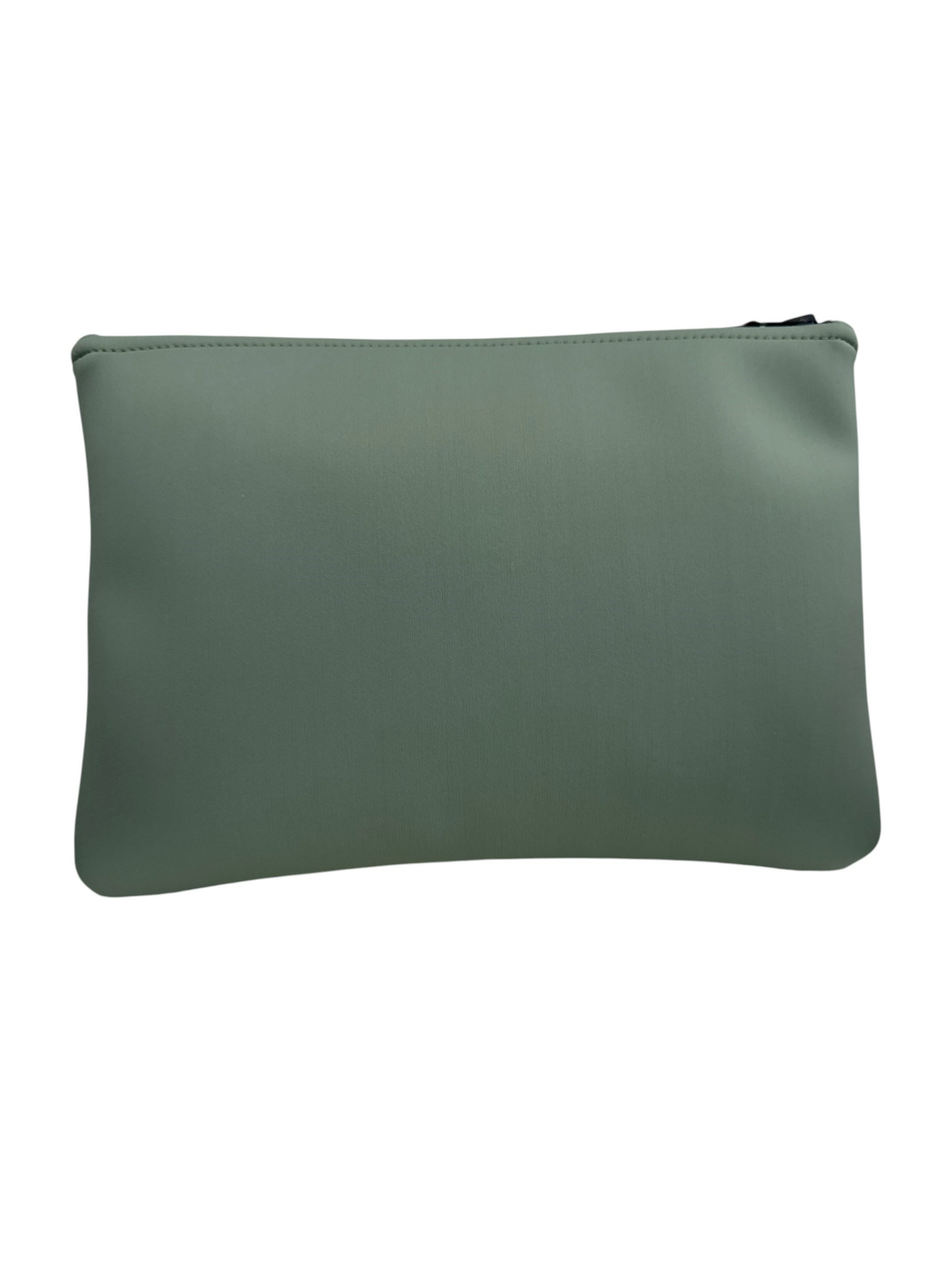 HERMES NEOBAIN GREEN CLUTCH BAG