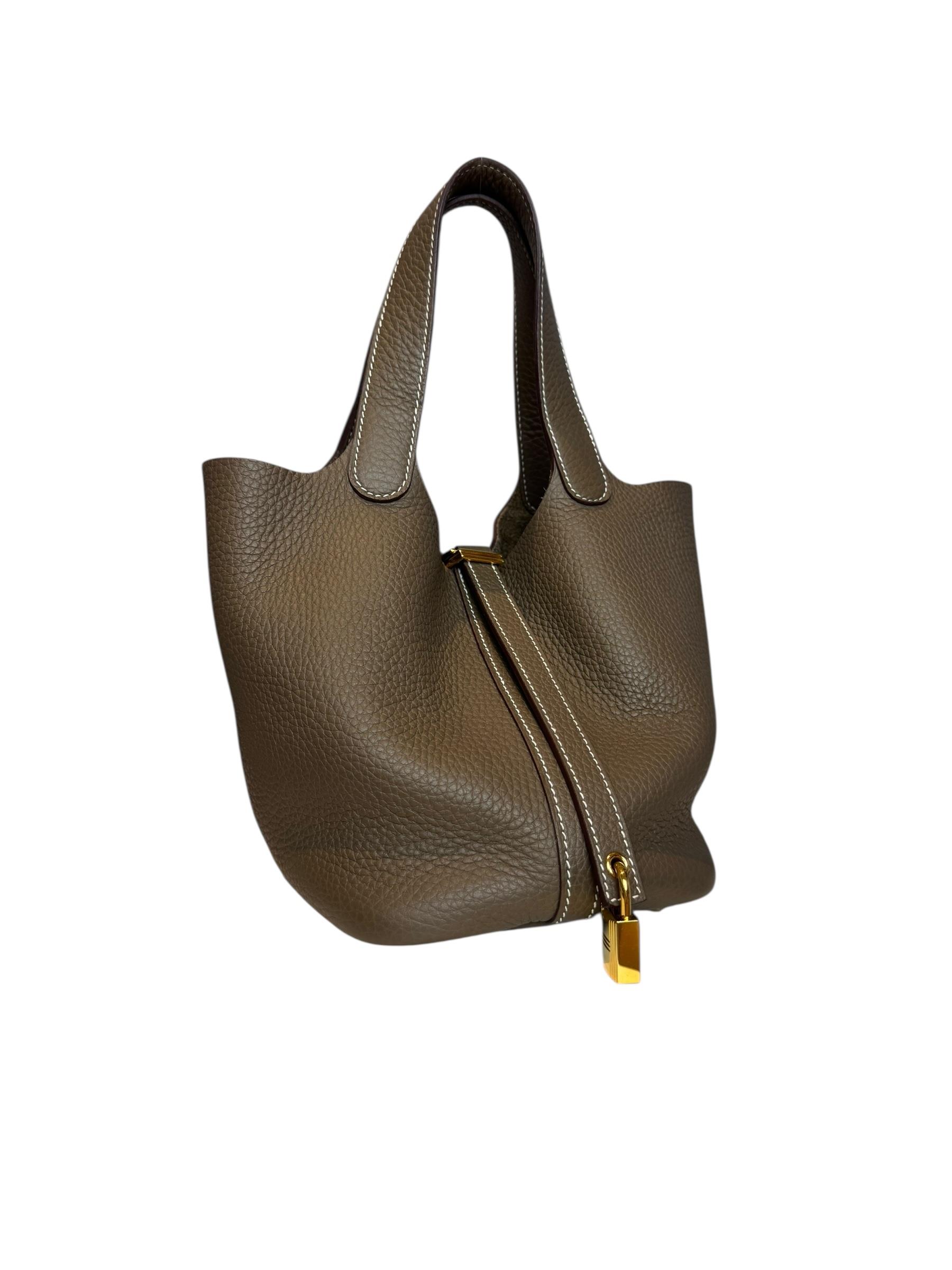 HERMES PICOTIN CLEMENCE ETOUPE 18