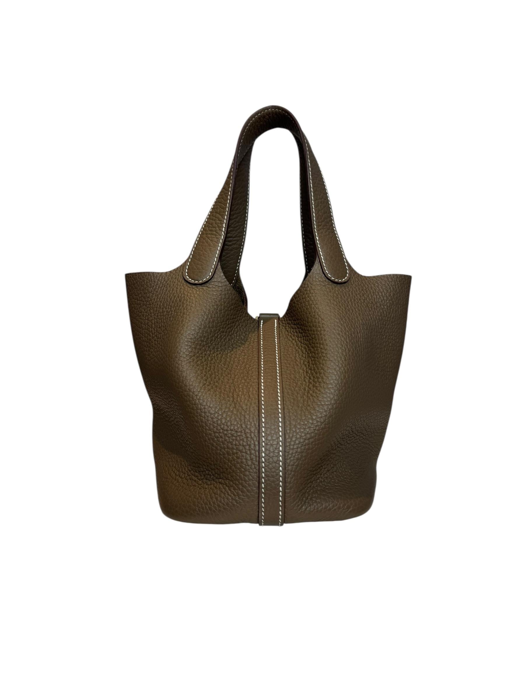 HERMES PICOTIN CLEMENCE ETOUPE 18
