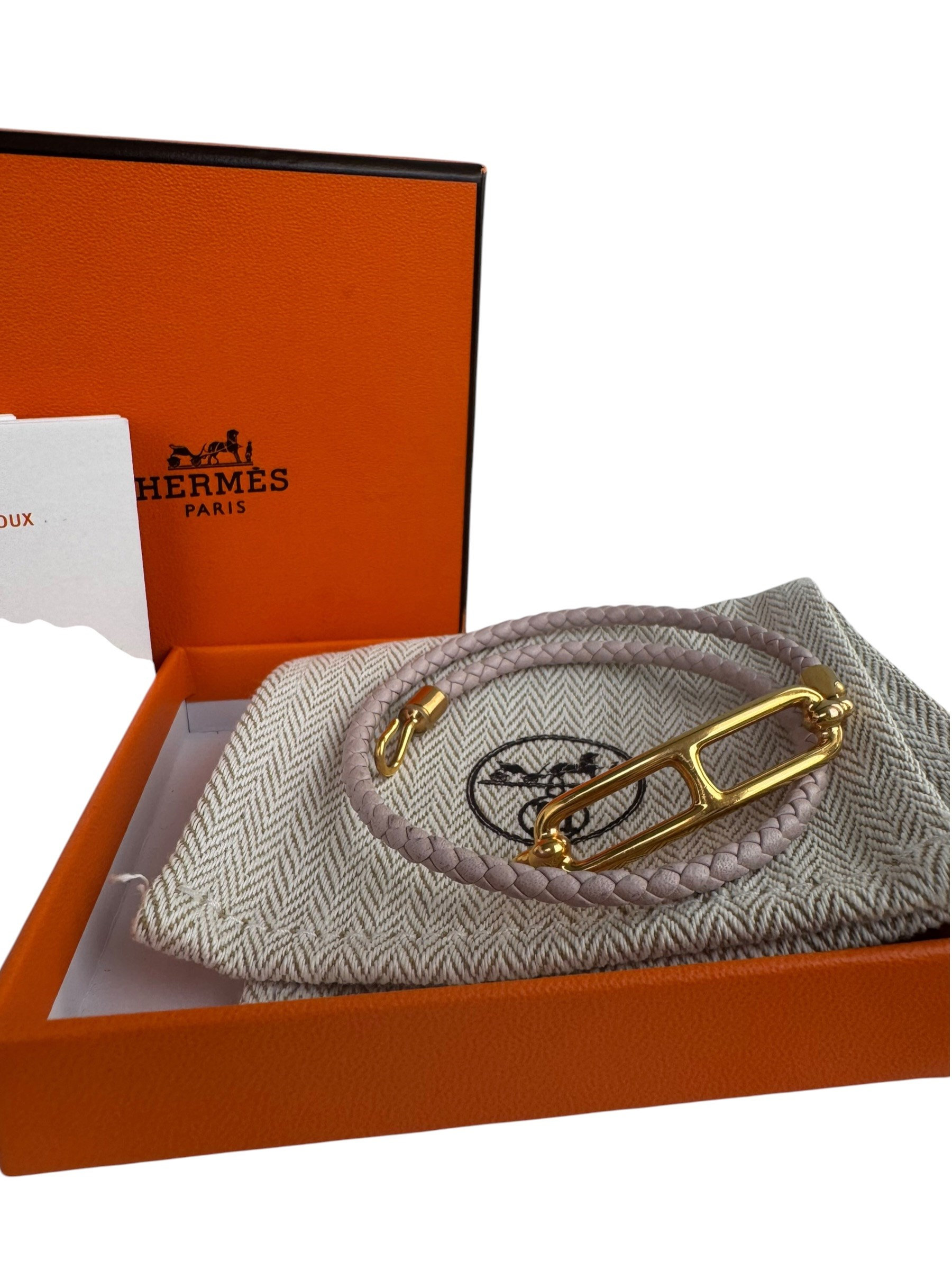 HERMES ROULIS DOUBLE TOUR BRACLET