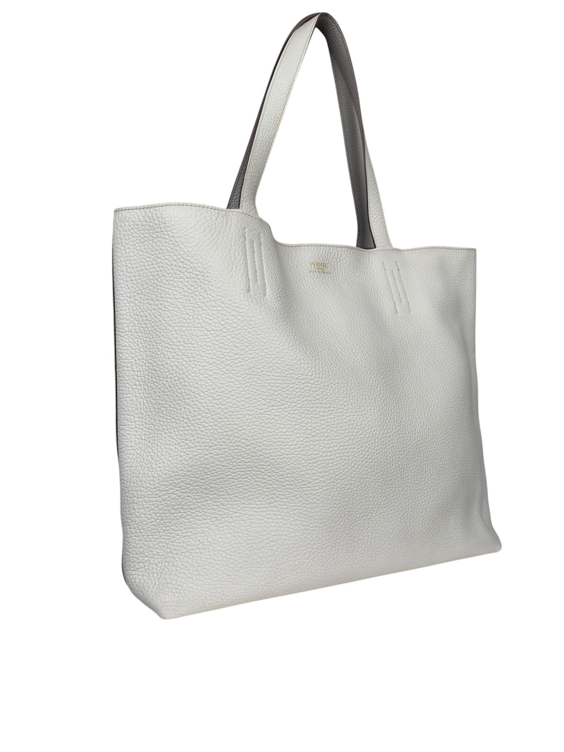 HERMES TAURILLION CLEMENCE DOUBLE SENSE 45 TOTE BAG