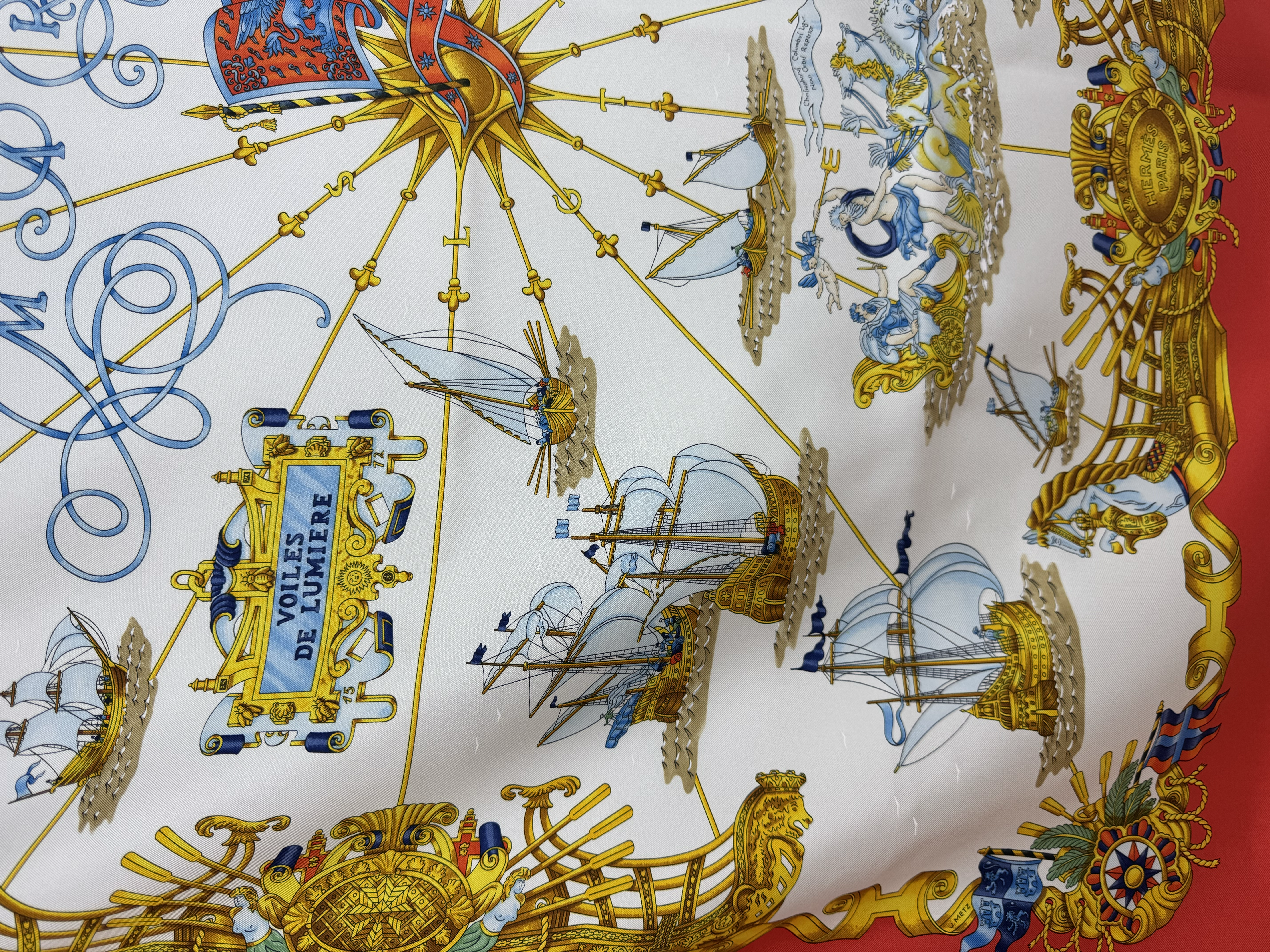 HERMES VOILES DE LUMIERE SCARF