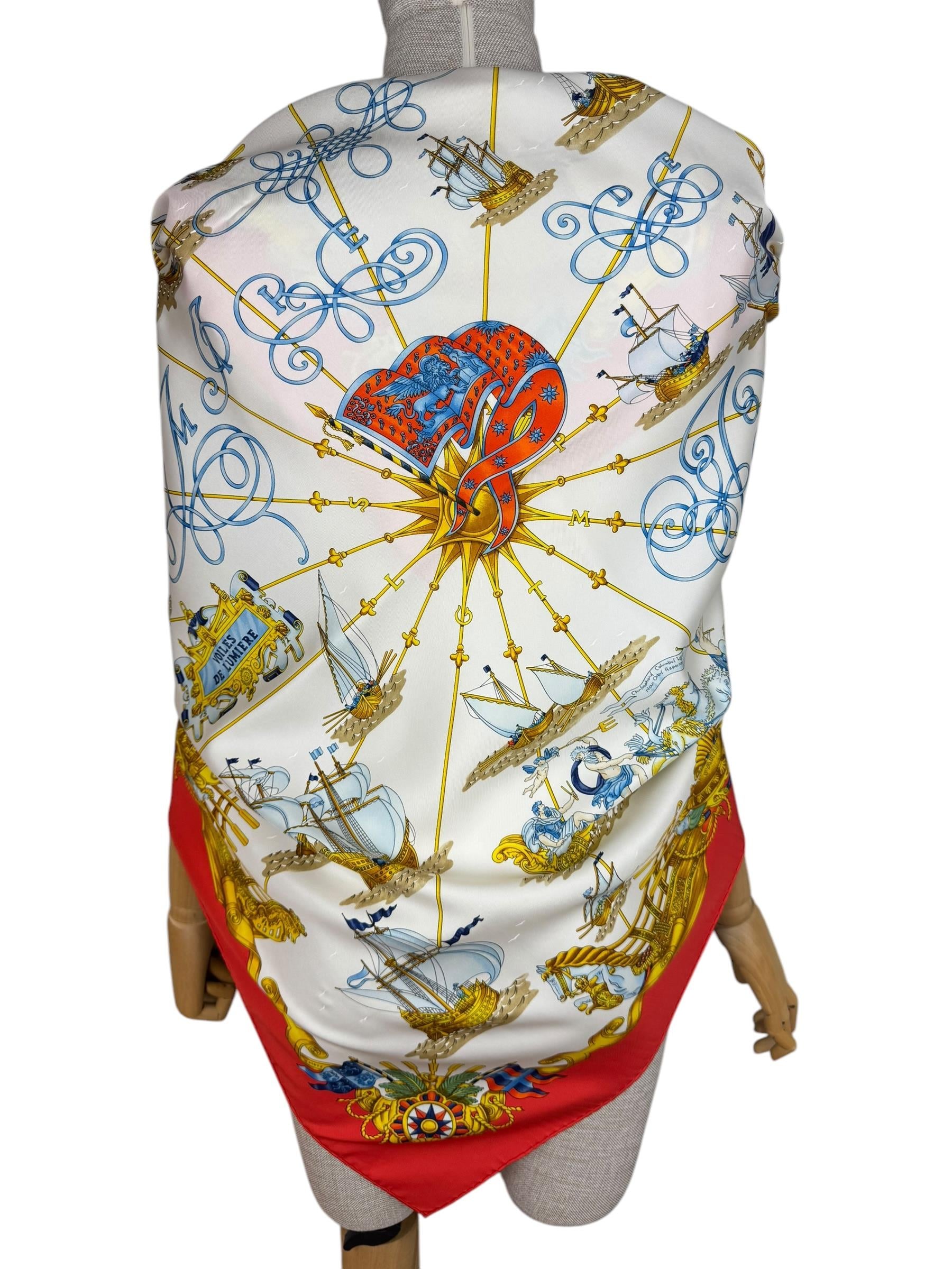 HERMES VOILES DE LUMIERE SCARF