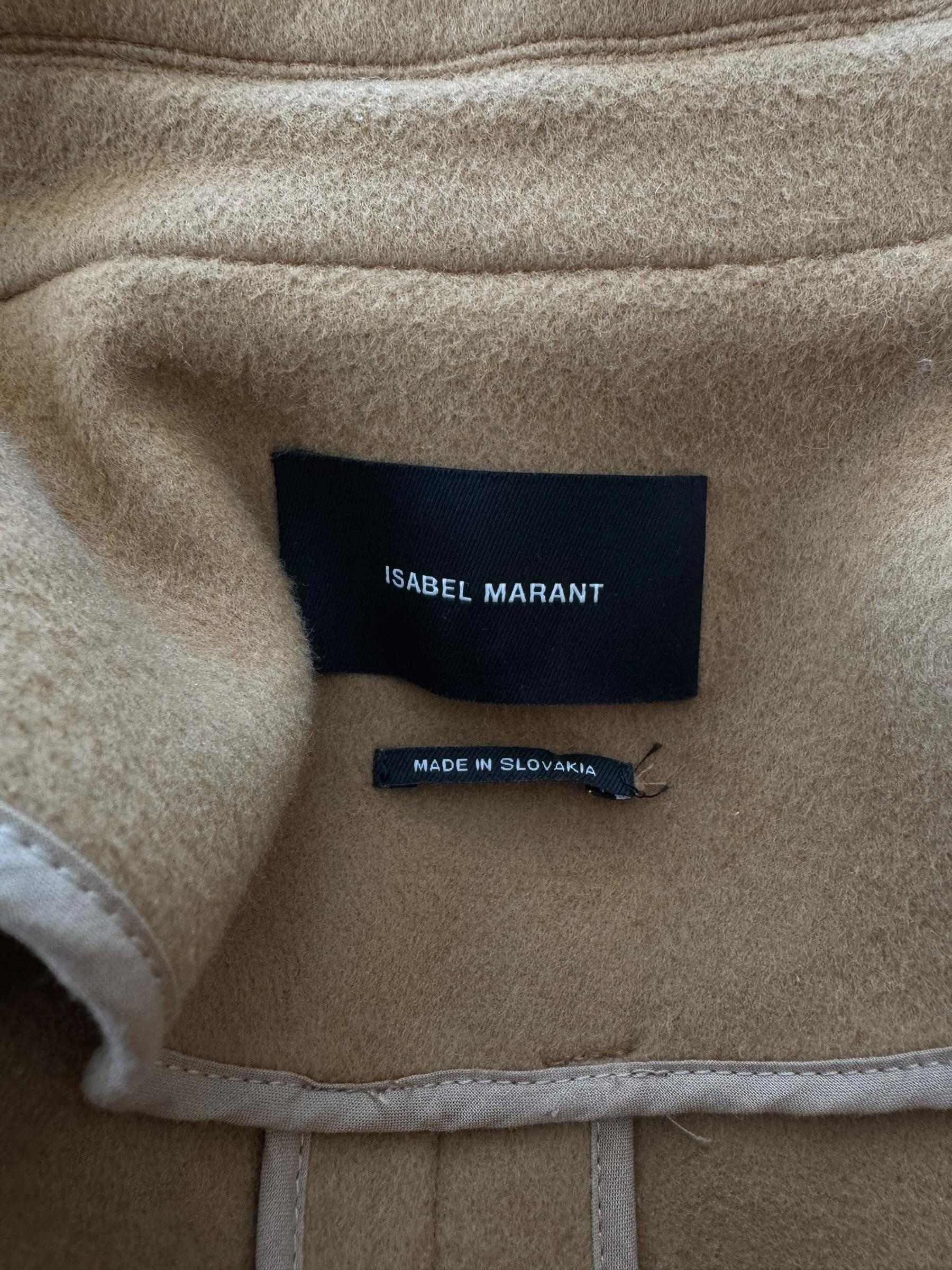 ISABEL MARANT WOOL CASHMERE COAT