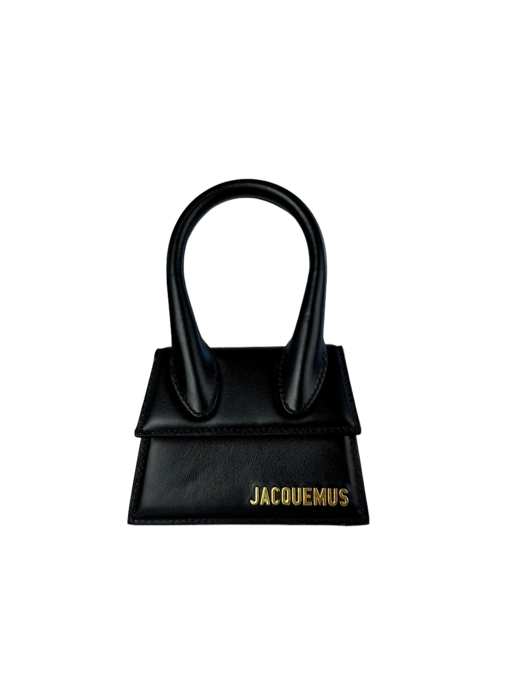 JACQUEMUS BLACK LE CHIQUITO BAG