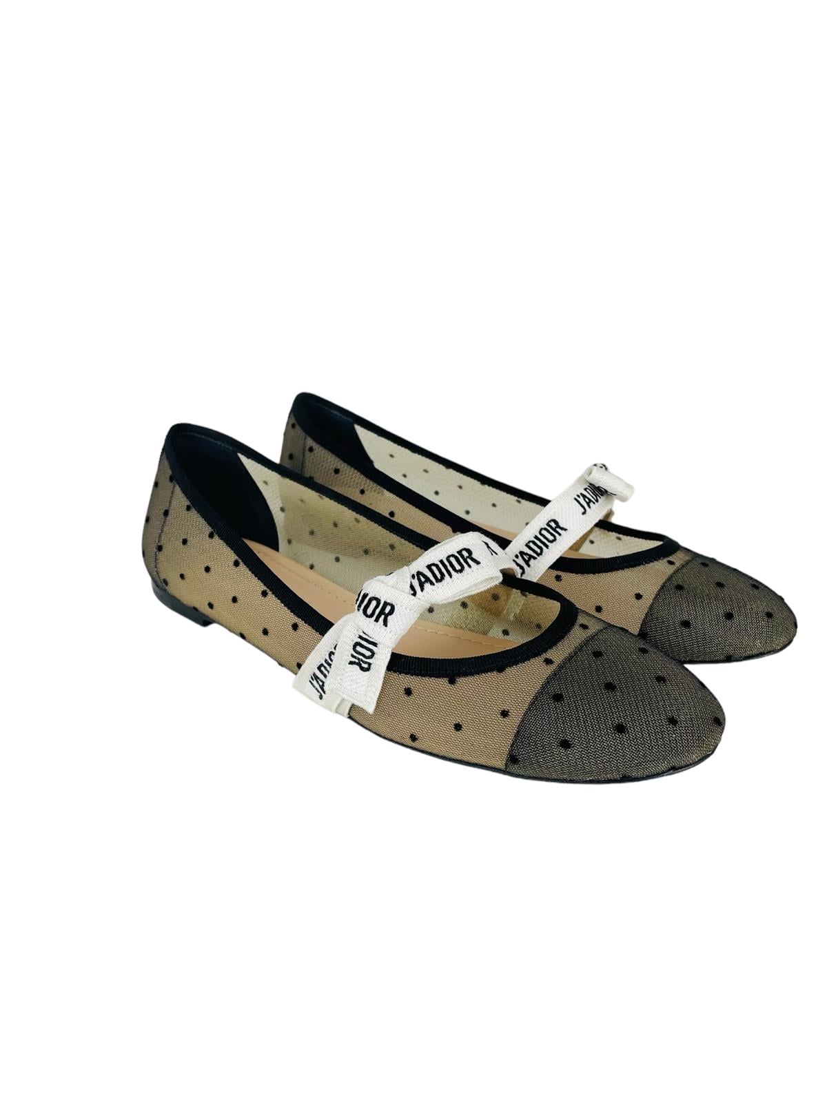 J'ADIOR BALLERINA FLATS 