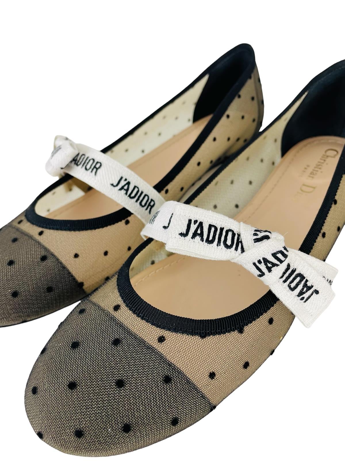 J'ADIOR BALLERINA FLATS 
