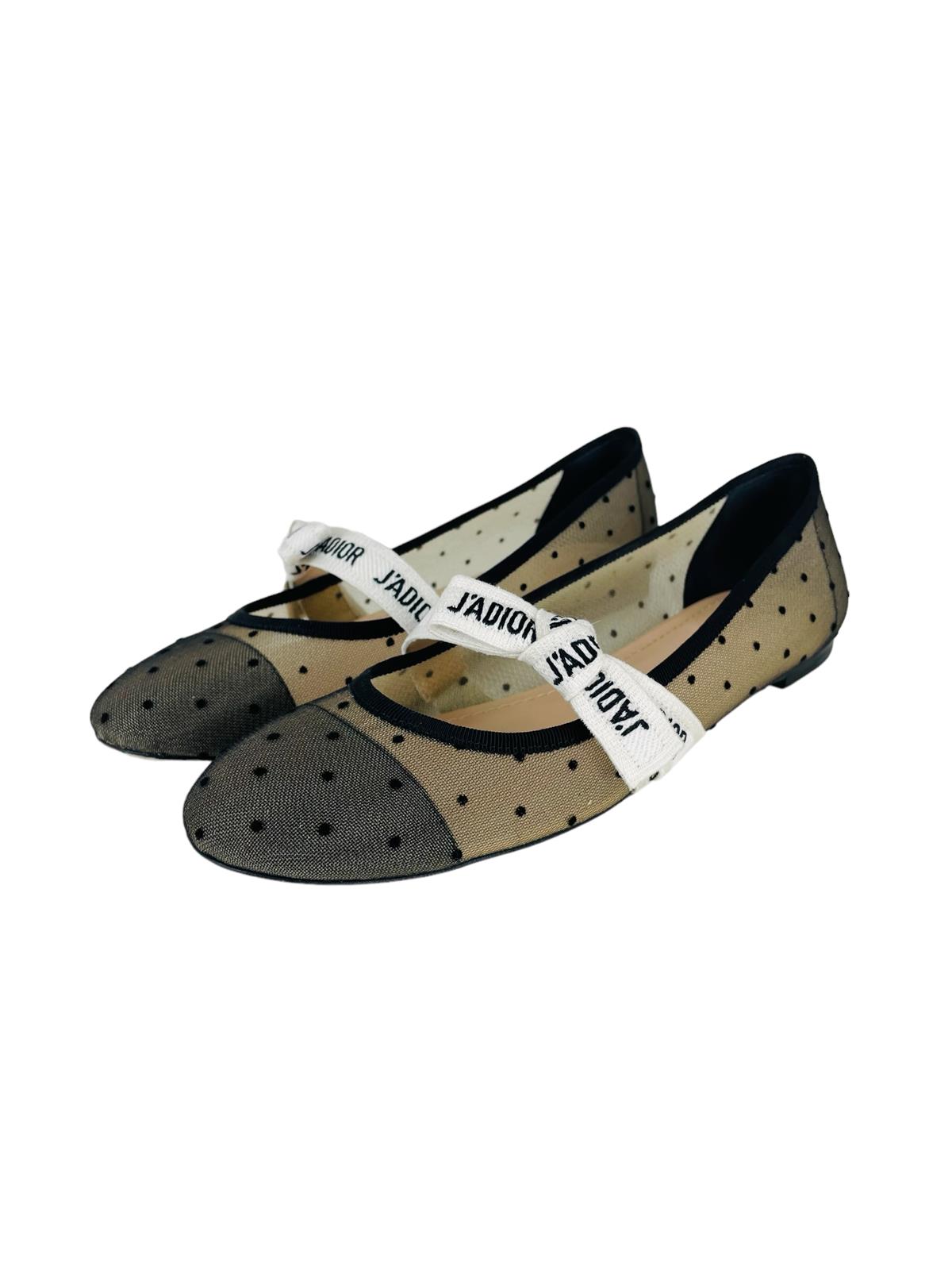 J'ADIOR BALLERINA FLATS 