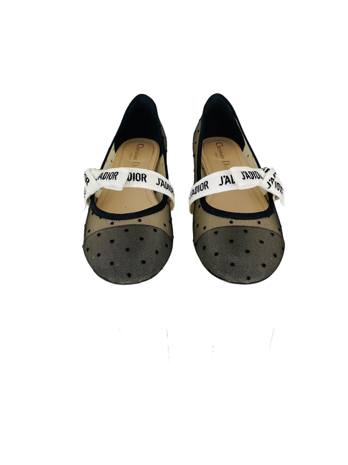 J'ADIOR BALLERINA FLATS 