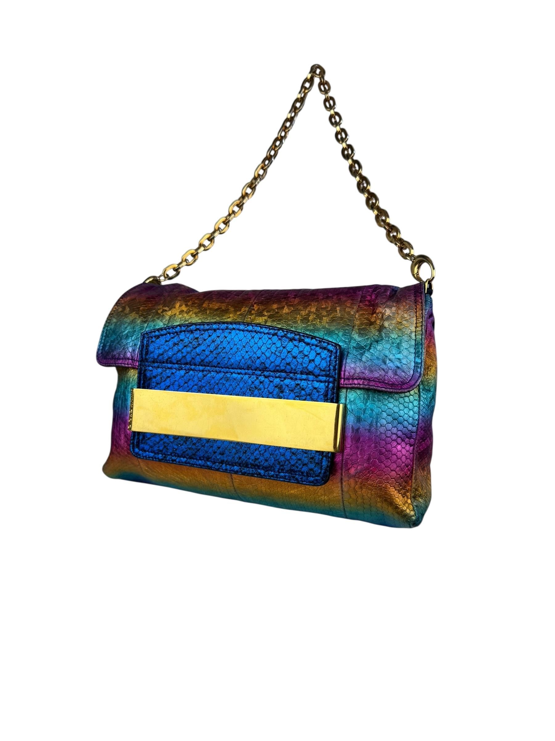 JIMMY CHOO SNAKESKIN BAG