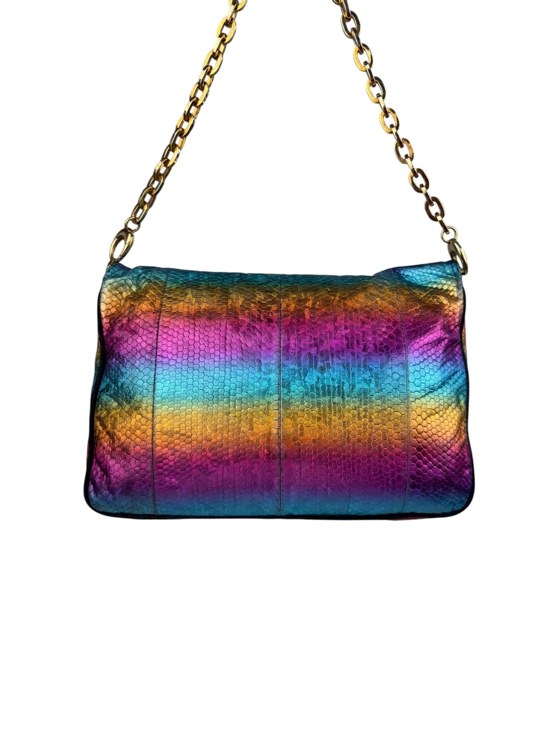JIMMY CHOO SNAKESKIN BAG