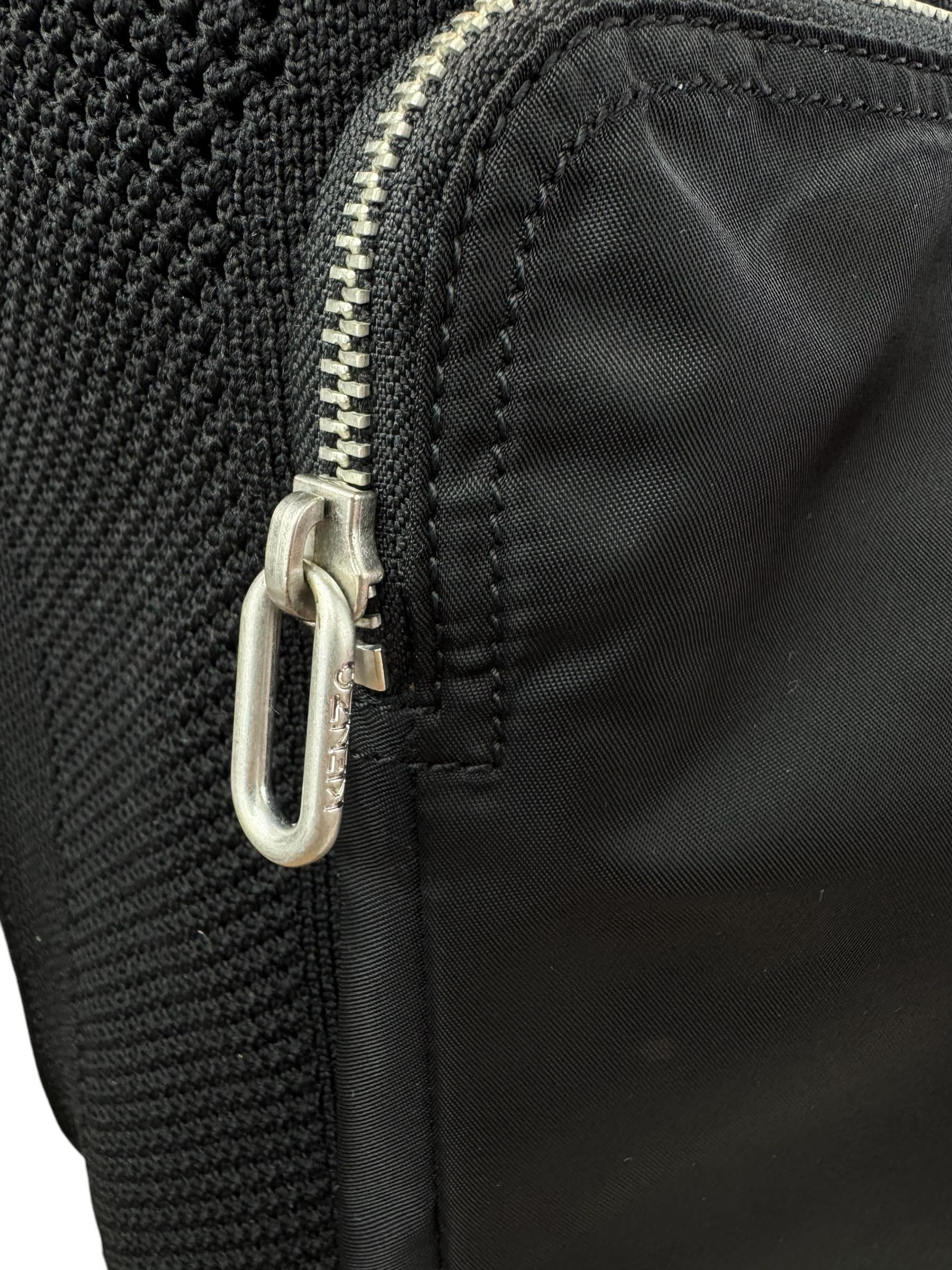 KENZO MESH BLACK TOTE BAG