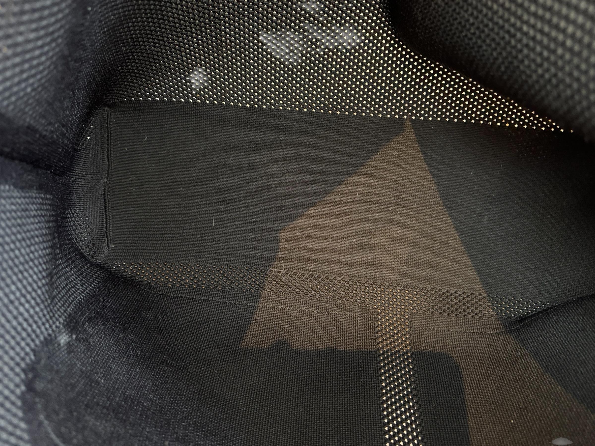 KENZO MESH BLACK TOTE BAG