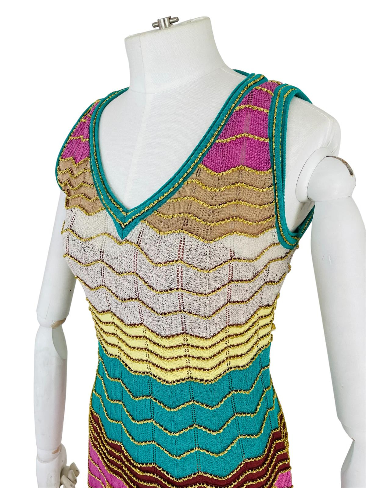 KNITTED GLITTER DRESS