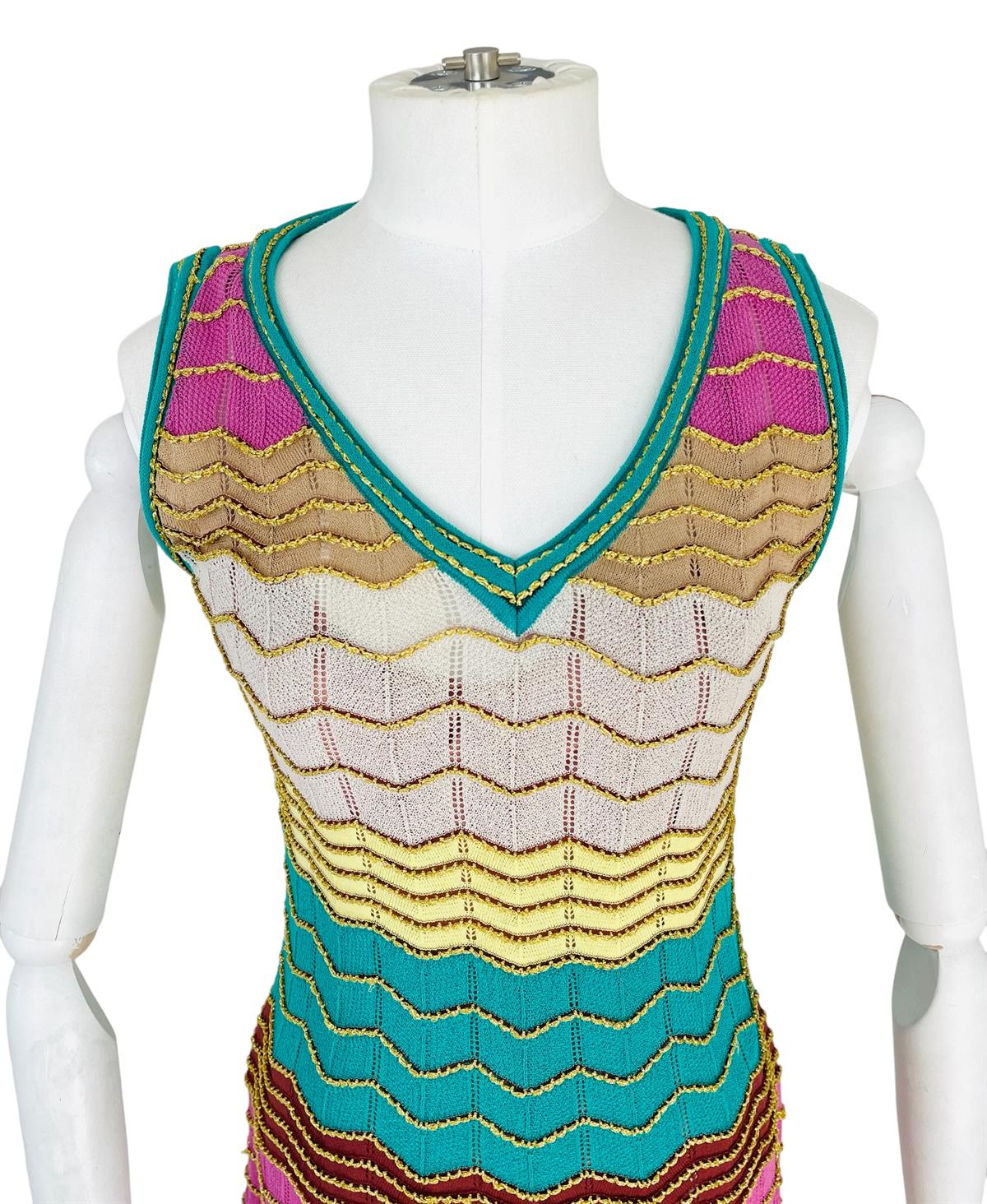 KNITTED GLITTER DRESS