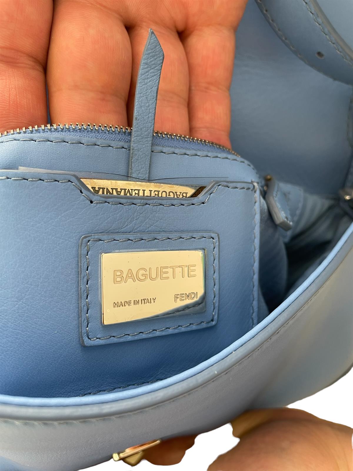 LEATHER BAGUETTE