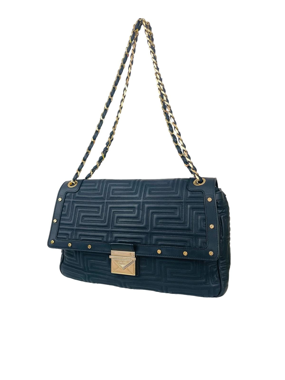 LEATHER SHOULDER BAG
