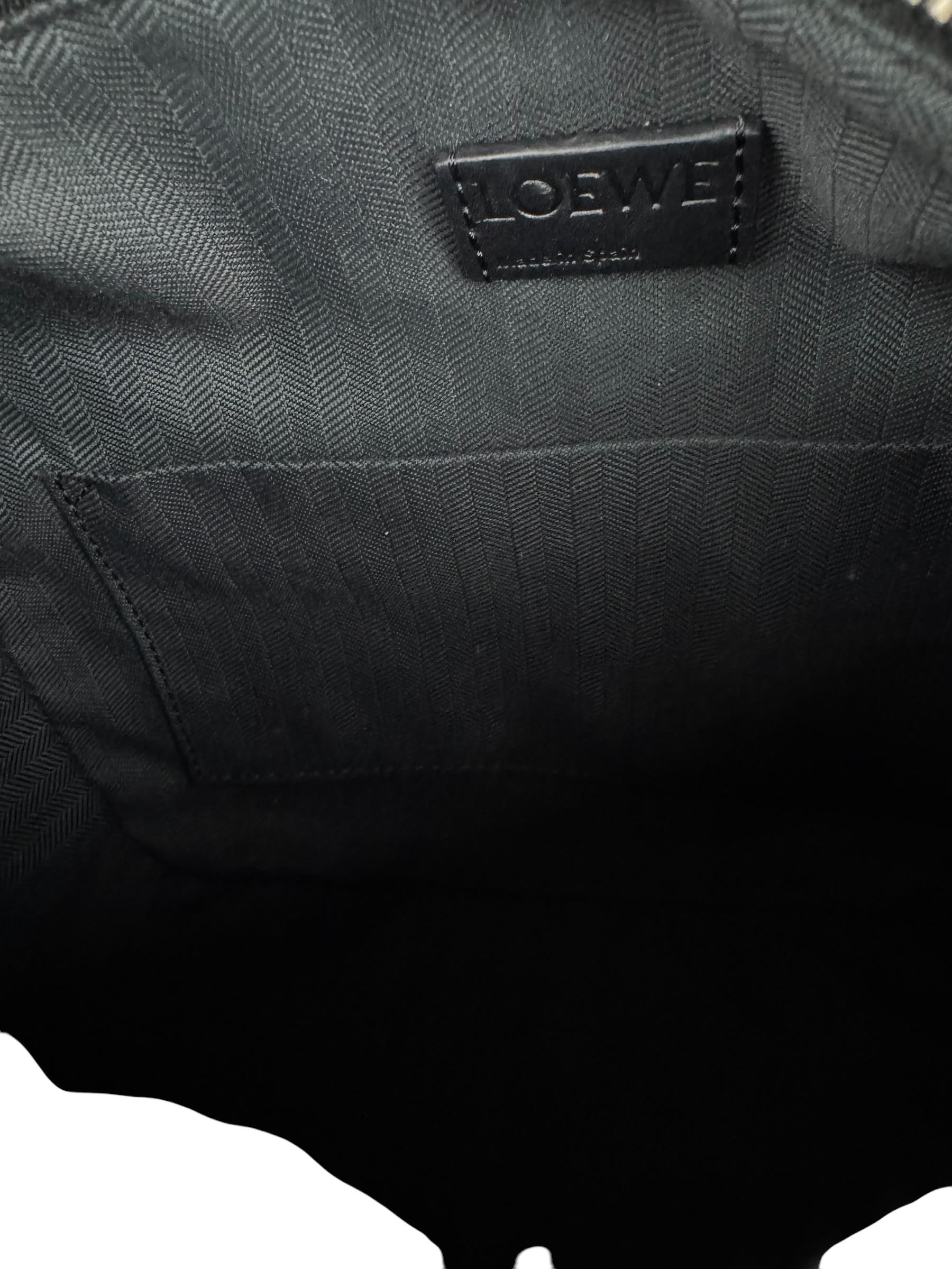 LOEWE BLACK SMALL PUZZLE BAG