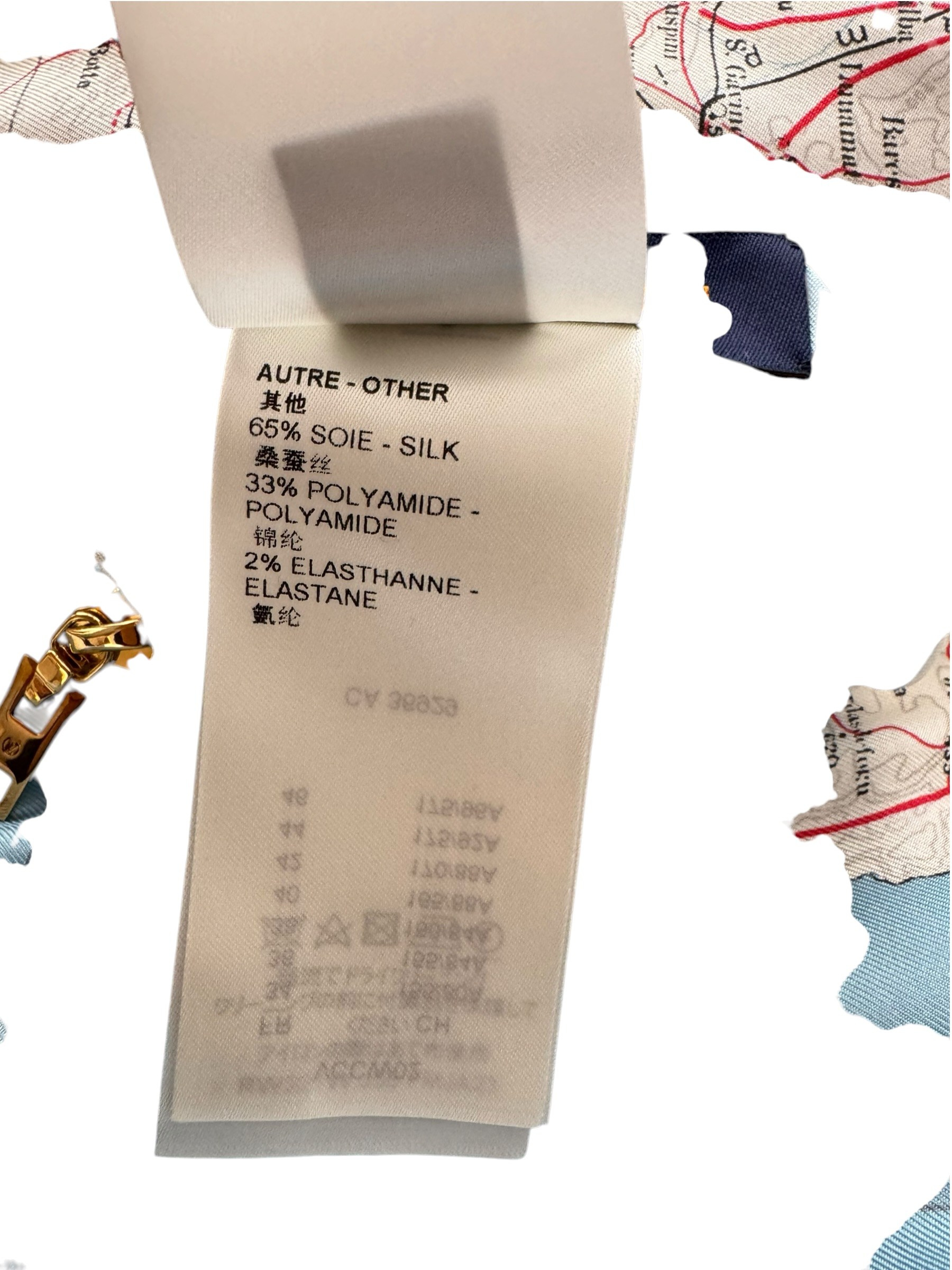 LOUIS VUITTON 2022 REVERSIBLE MAP PRINT JACKET