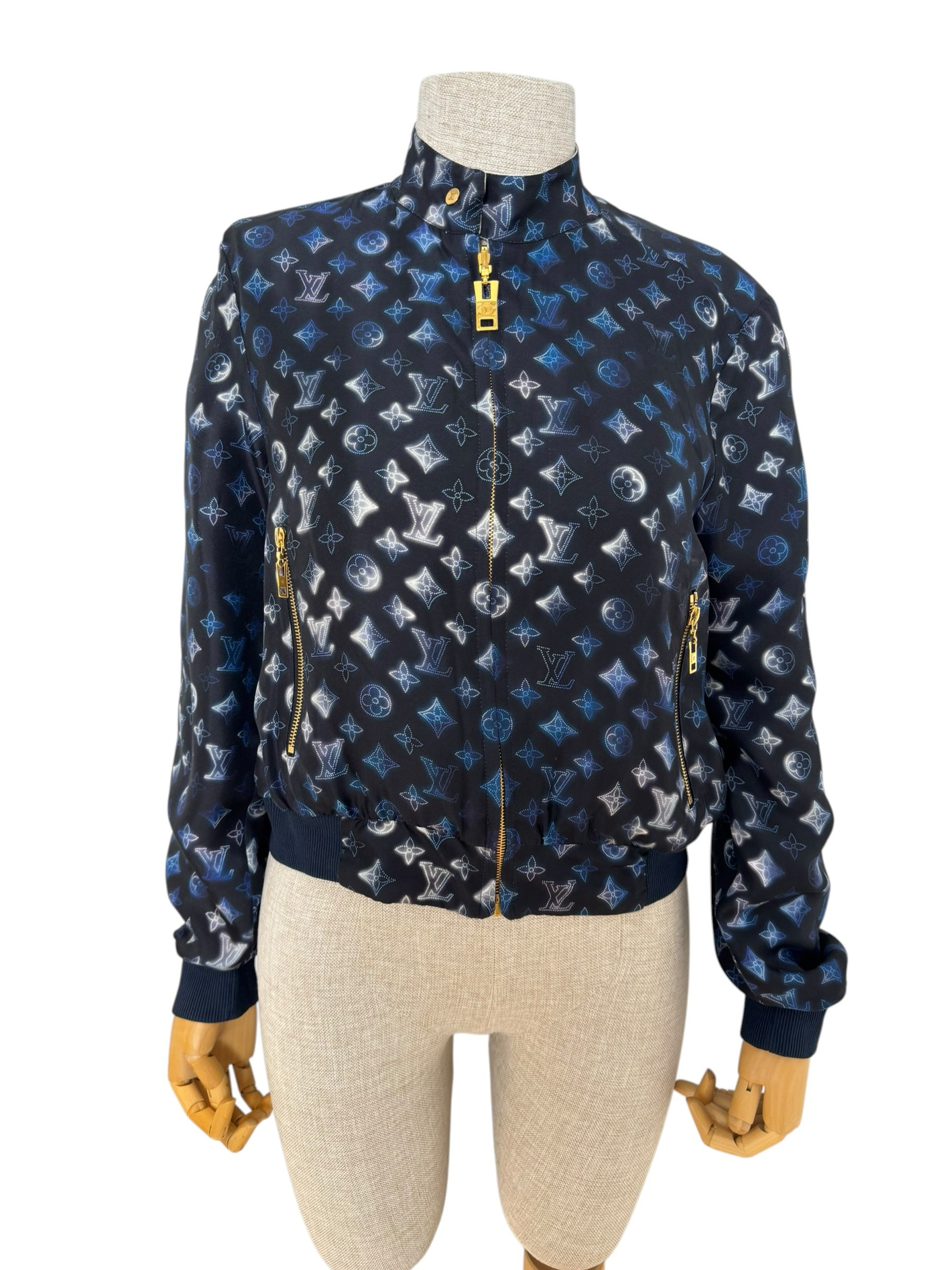 LOUIS VUITTON 2022 REVERSIBLE MAP PRINT JACKET