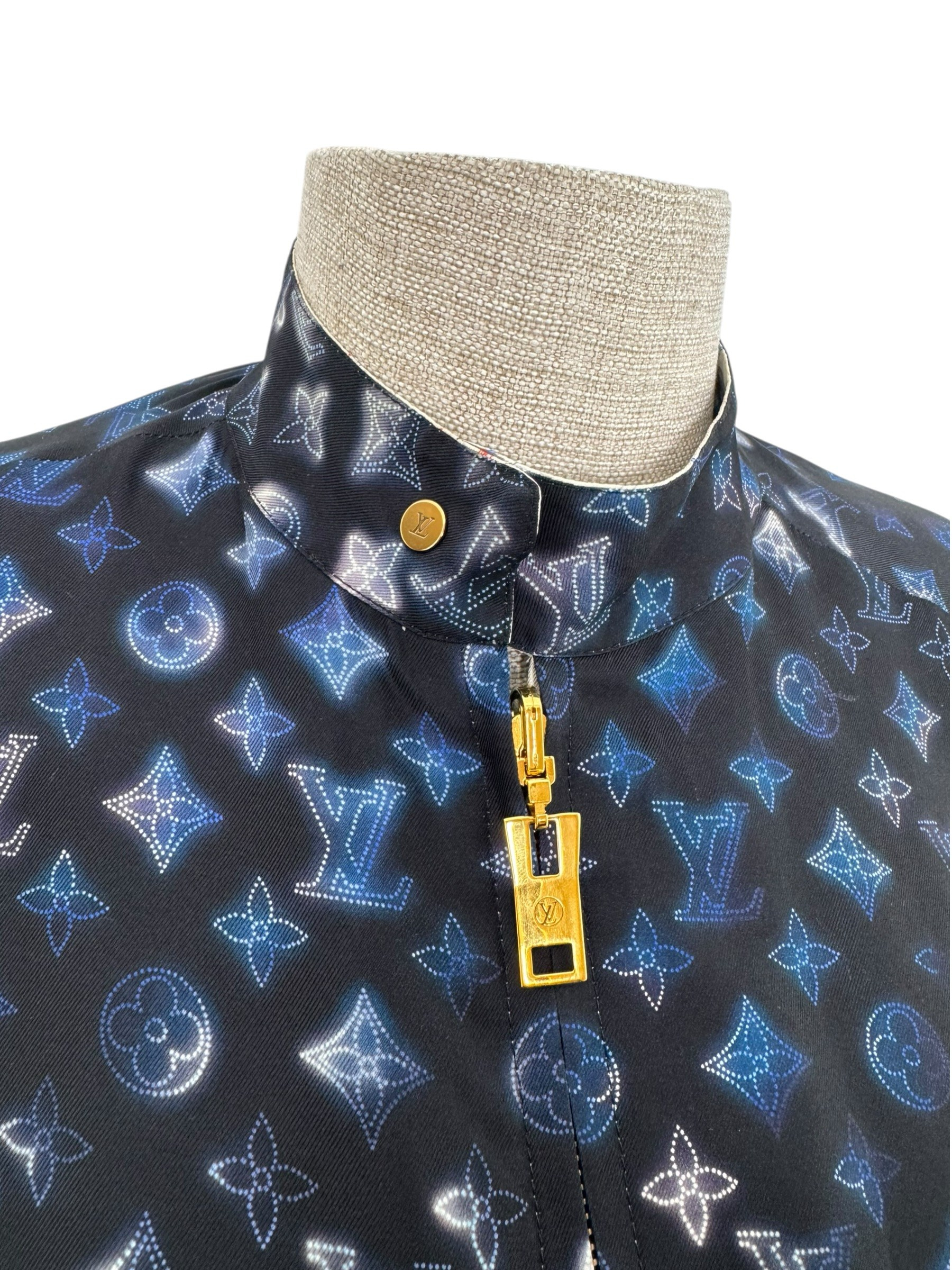 LOUIS VUITTON 2022 REVERSIBLE MAP PRINT JACKET