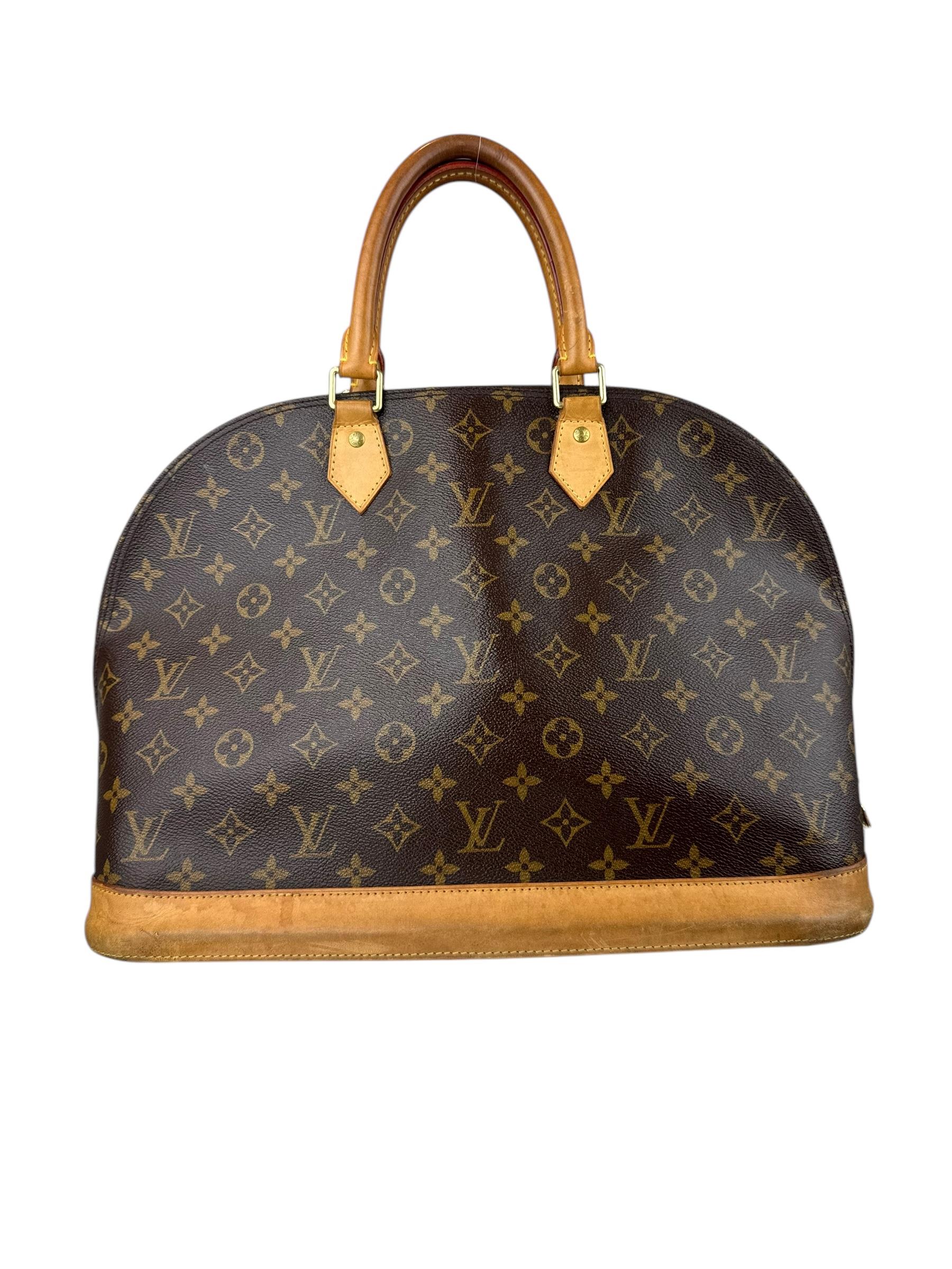 LOUIS VUITTON ALMA MONOGRAM HANDBAG 