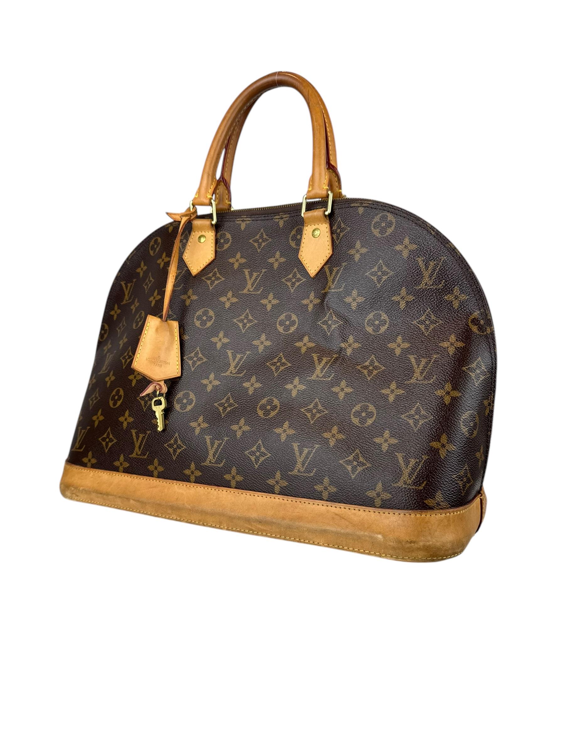 LOUIS VUITTON ALMA MONOGRAM HANDBAG 
