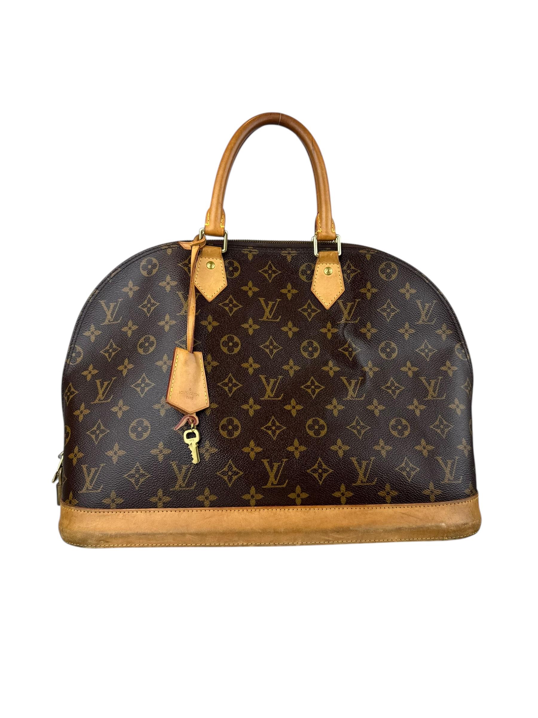 LOUIS VUITTON ALMA MONOGRAM HANDBAG 