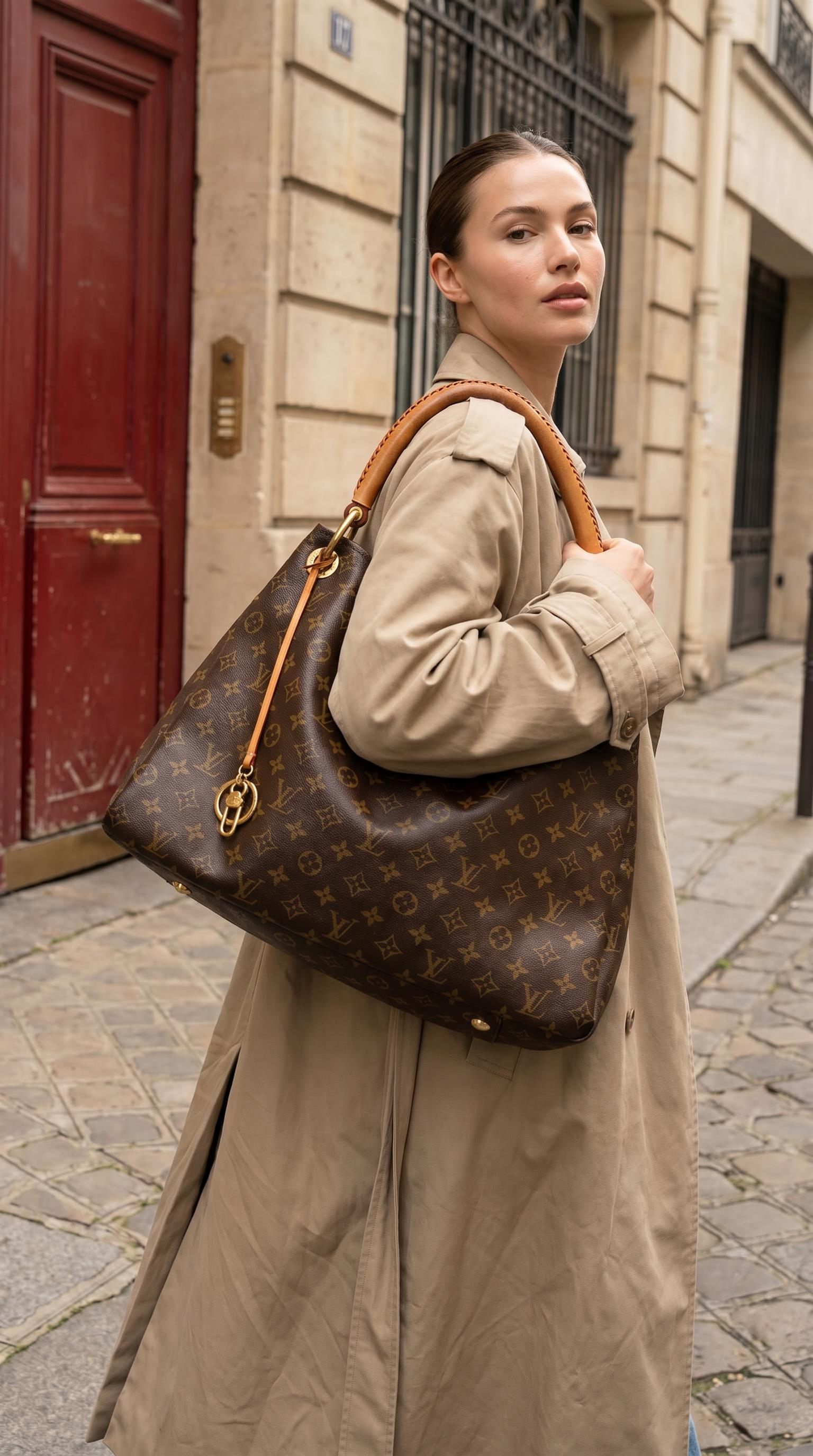 LOUIS VUITTON ARTSY MM TOTE BAG