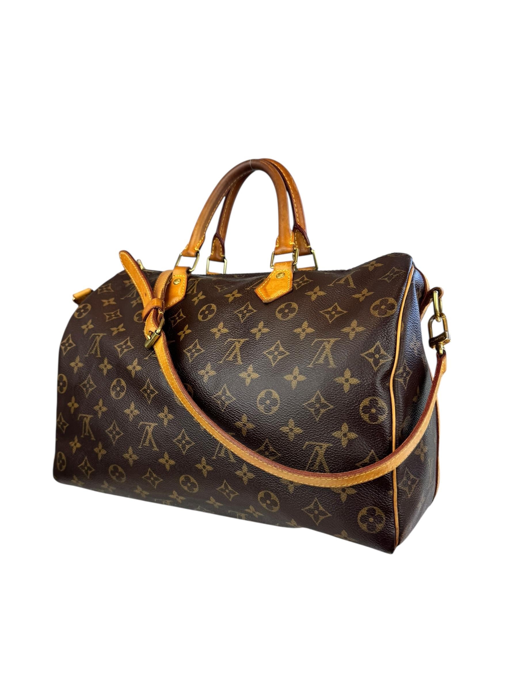 LOUIS VUITTON BANDOULIERE 35 SPEEDY BAG