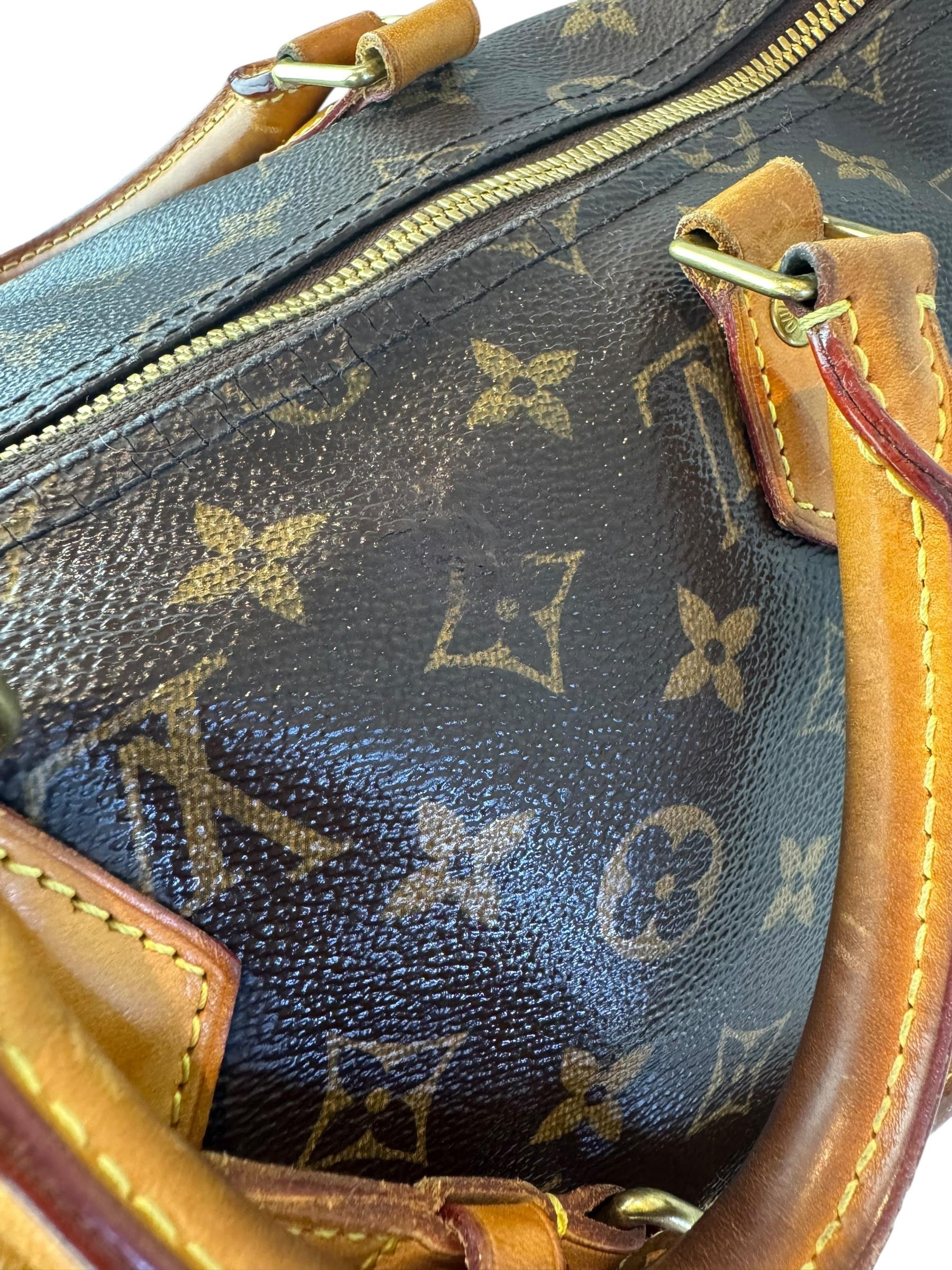 LOUIS VUITTON BANDOULIERE 35 SPEEDY BAG