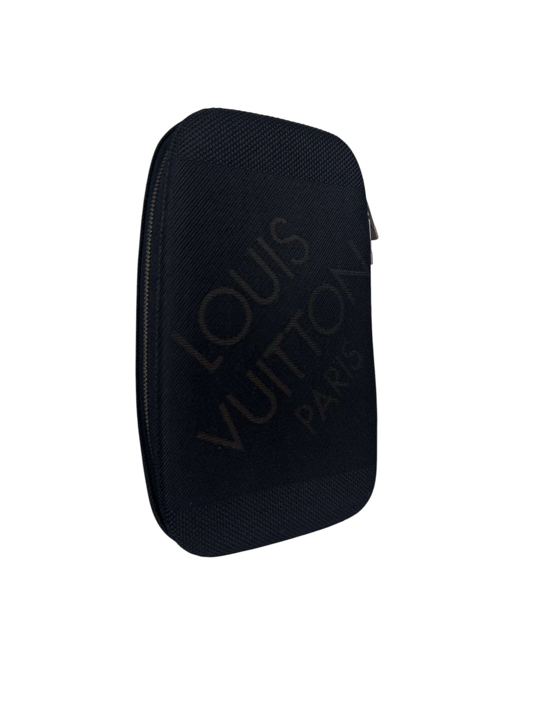 LOUIS VUITTON BLACK DAMIER GEANT MAGE BAG