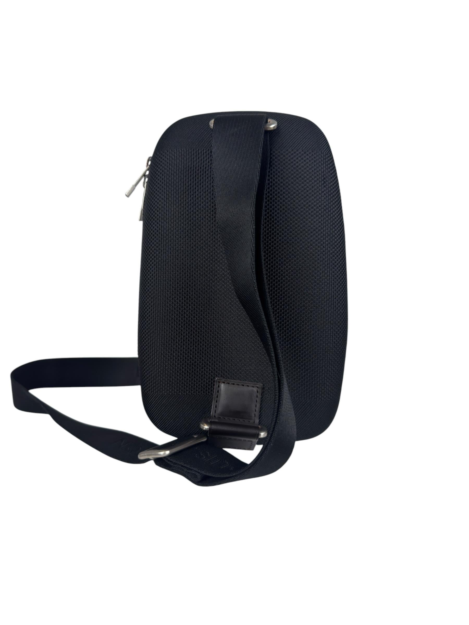LOUIS VUITTON BLACK DAMIER GEANT MAGE BAG