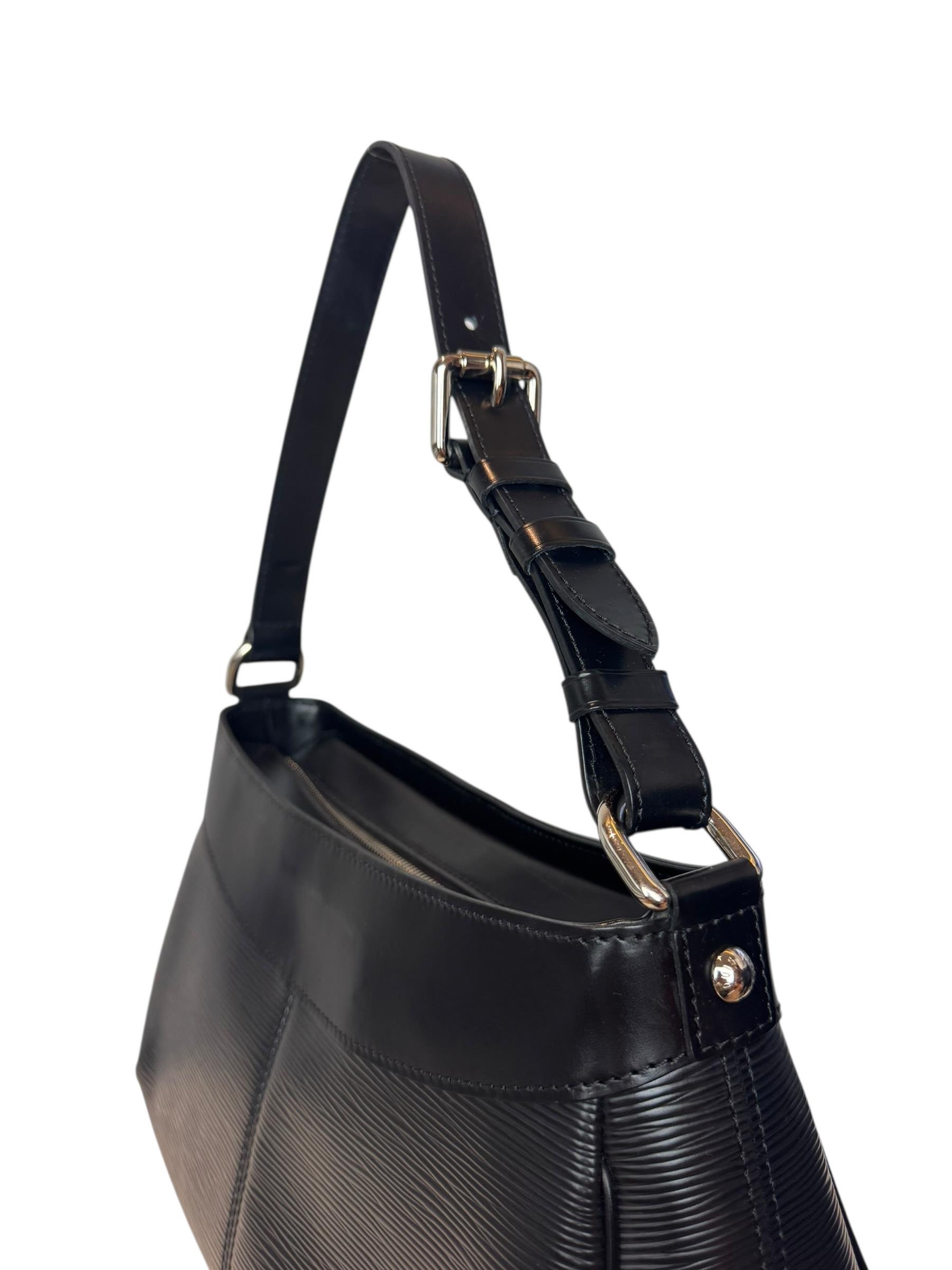 LOUIS VUITTON BLACK TURENNE SHOULDER BAG